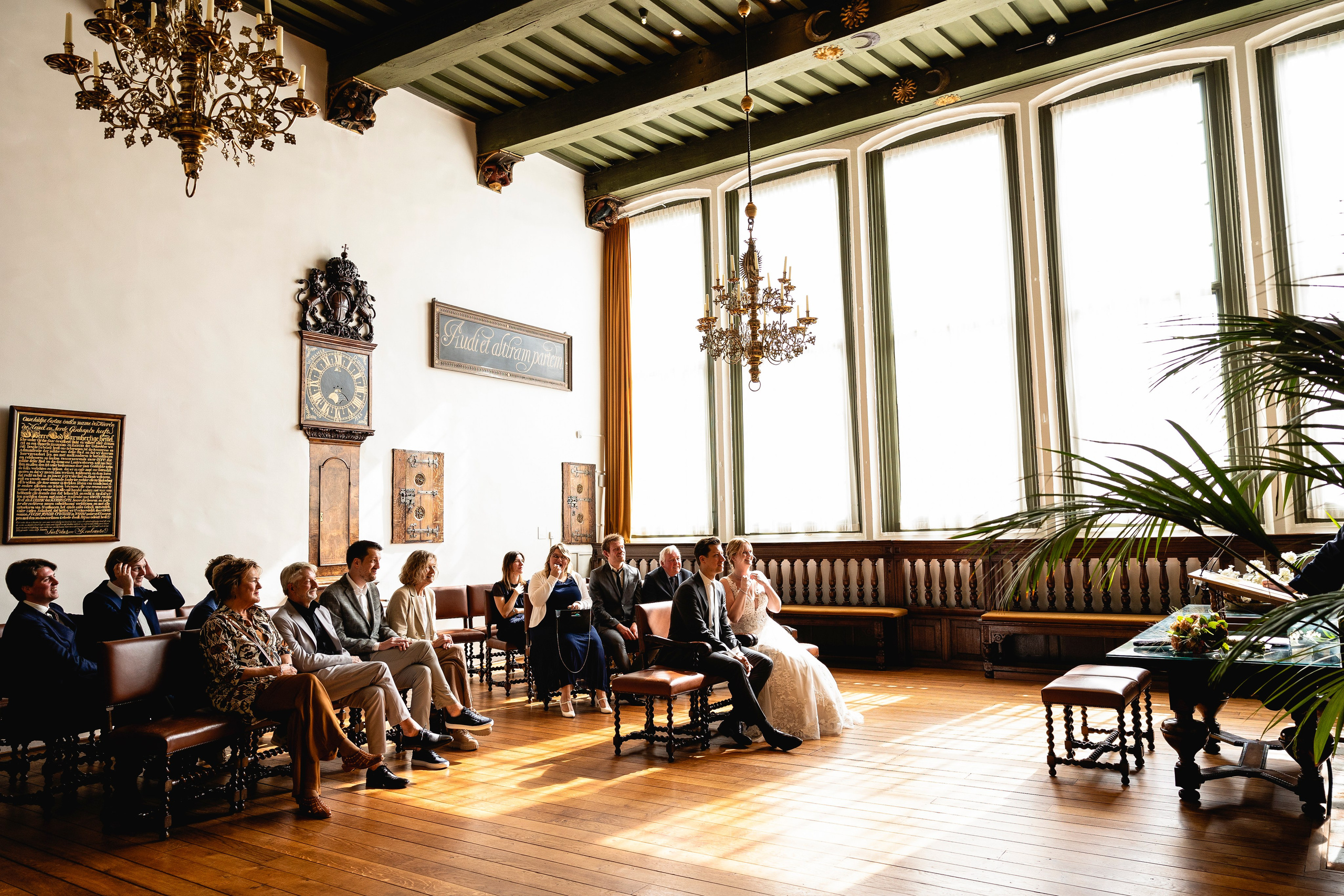 Huwelijk in stadhuis Zwolle