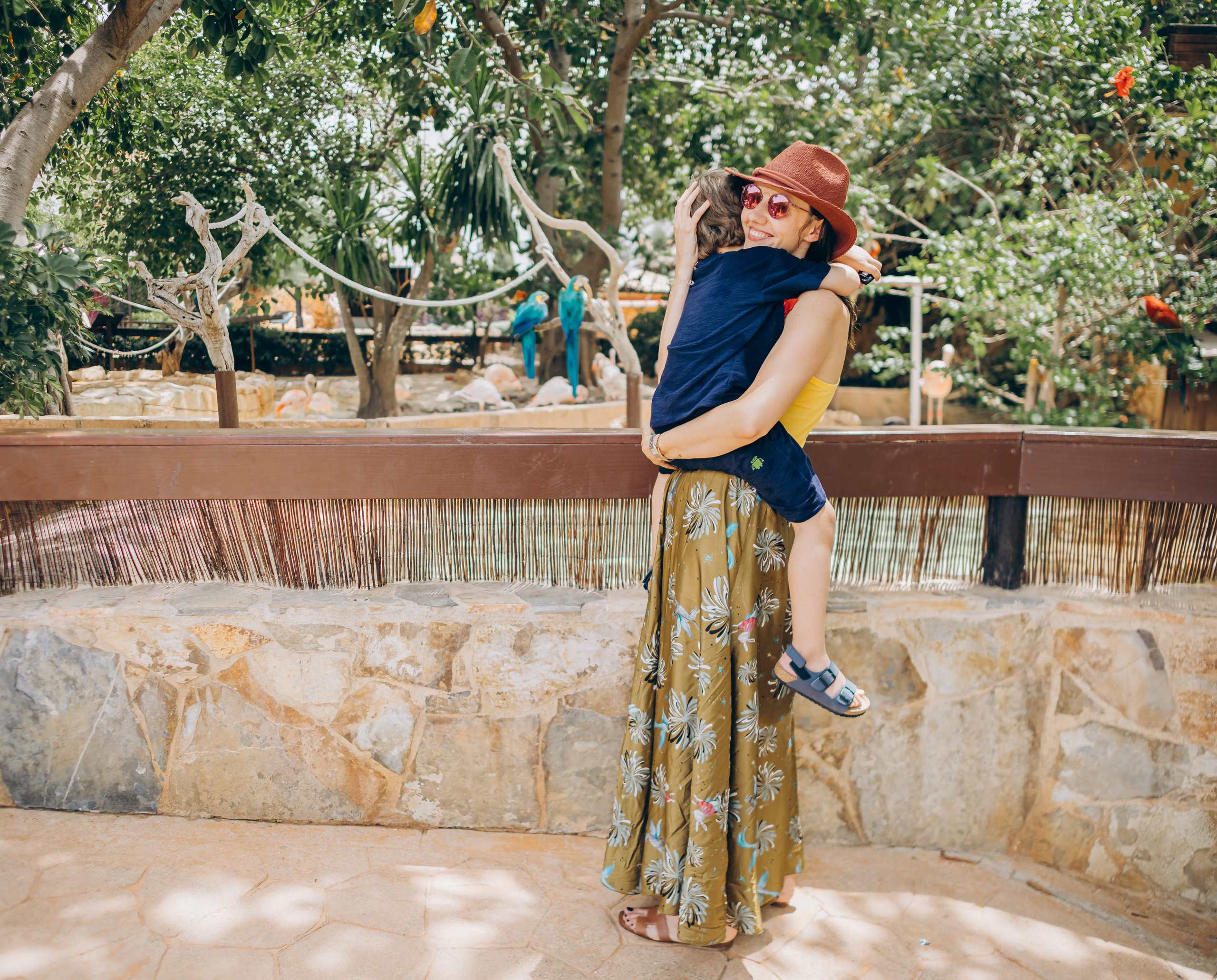 Kids birthday in aquapark. Photographer in Mallorca