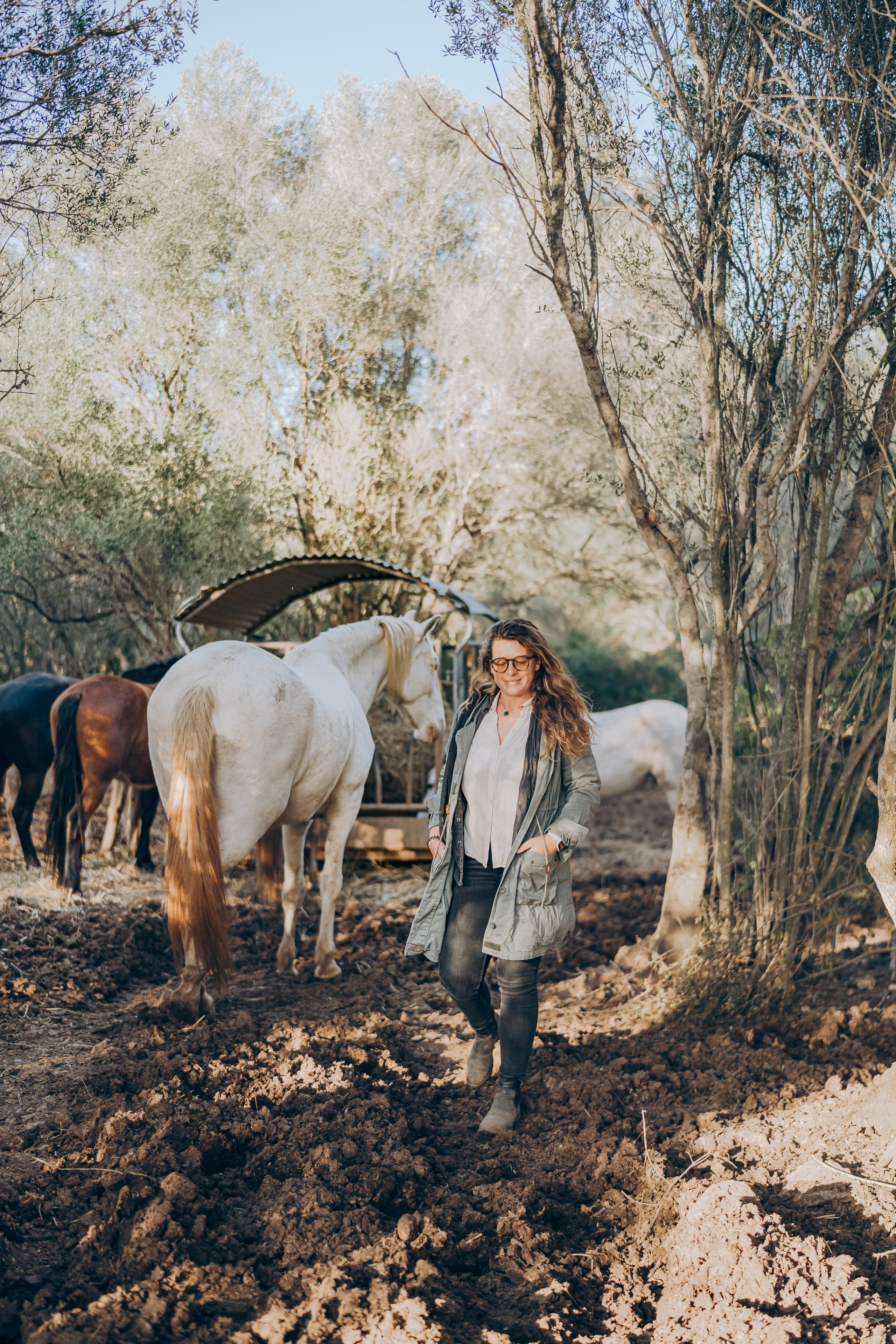 Photo session with horses. Photographer in Mallorca