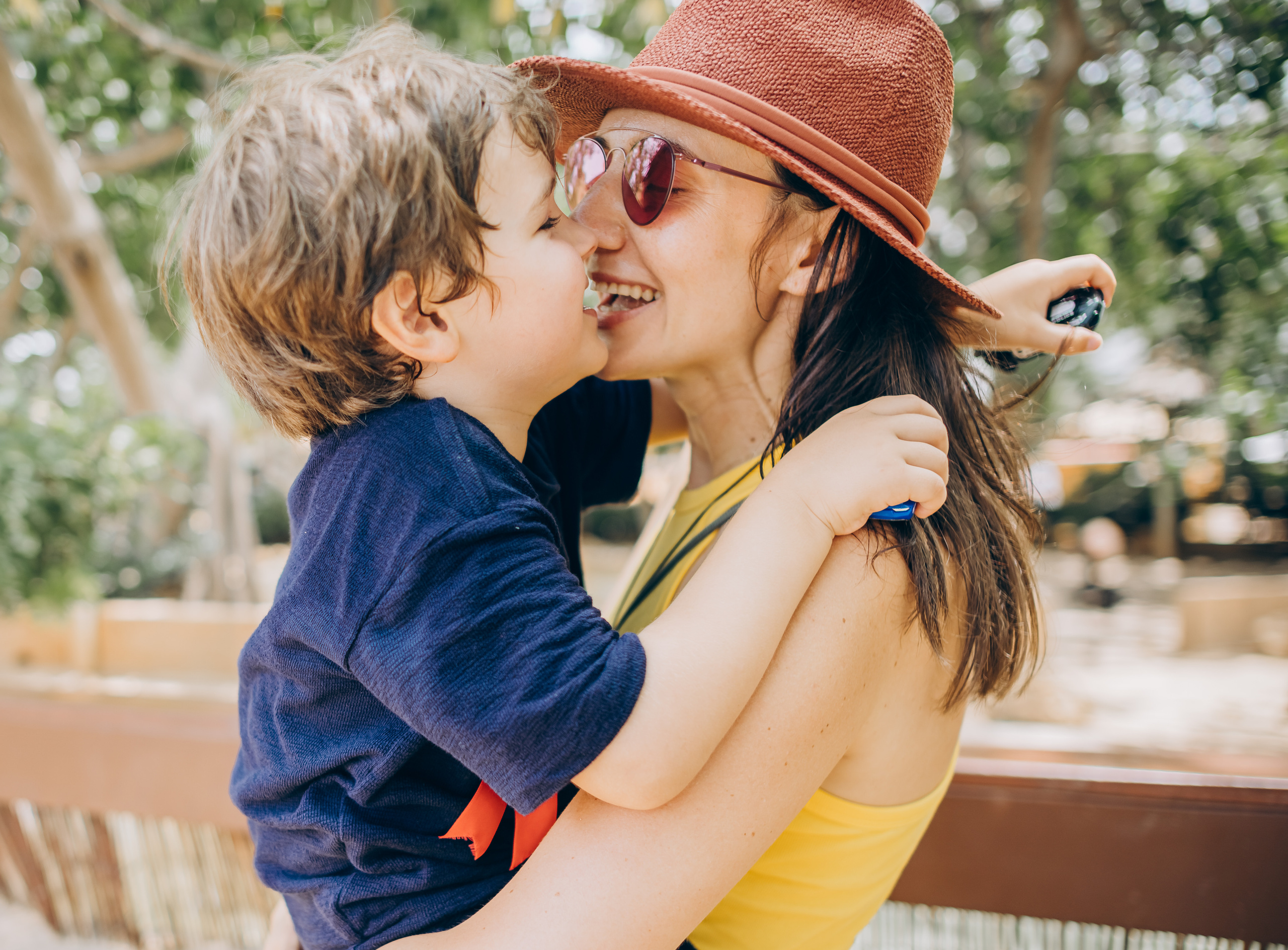 Kids birthday in aquapark. Photographer in Mallorca