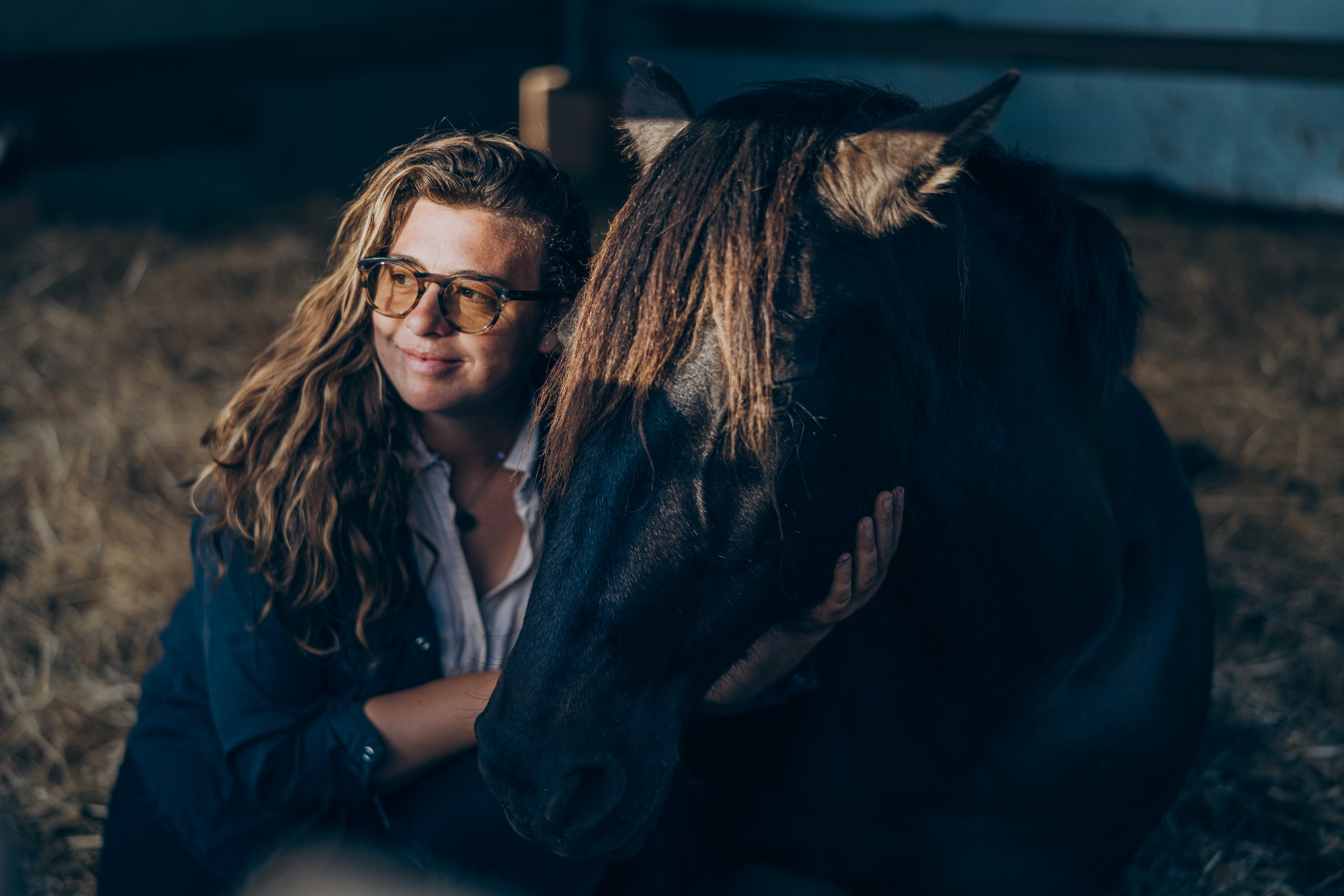 Photo session with horses. Photographer in Mallorca