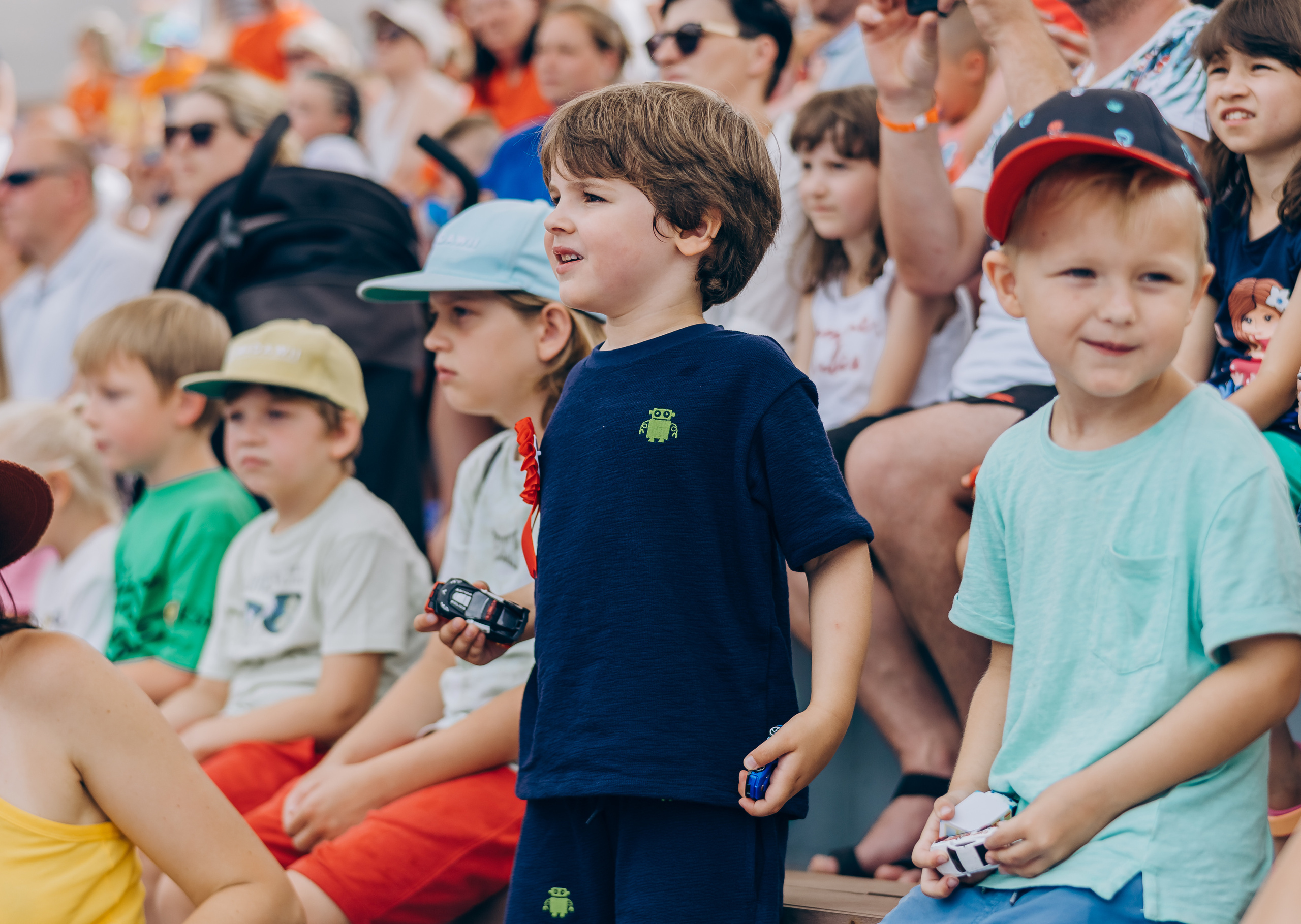 Kids birthday in aquapark. Photographer in Mallorca