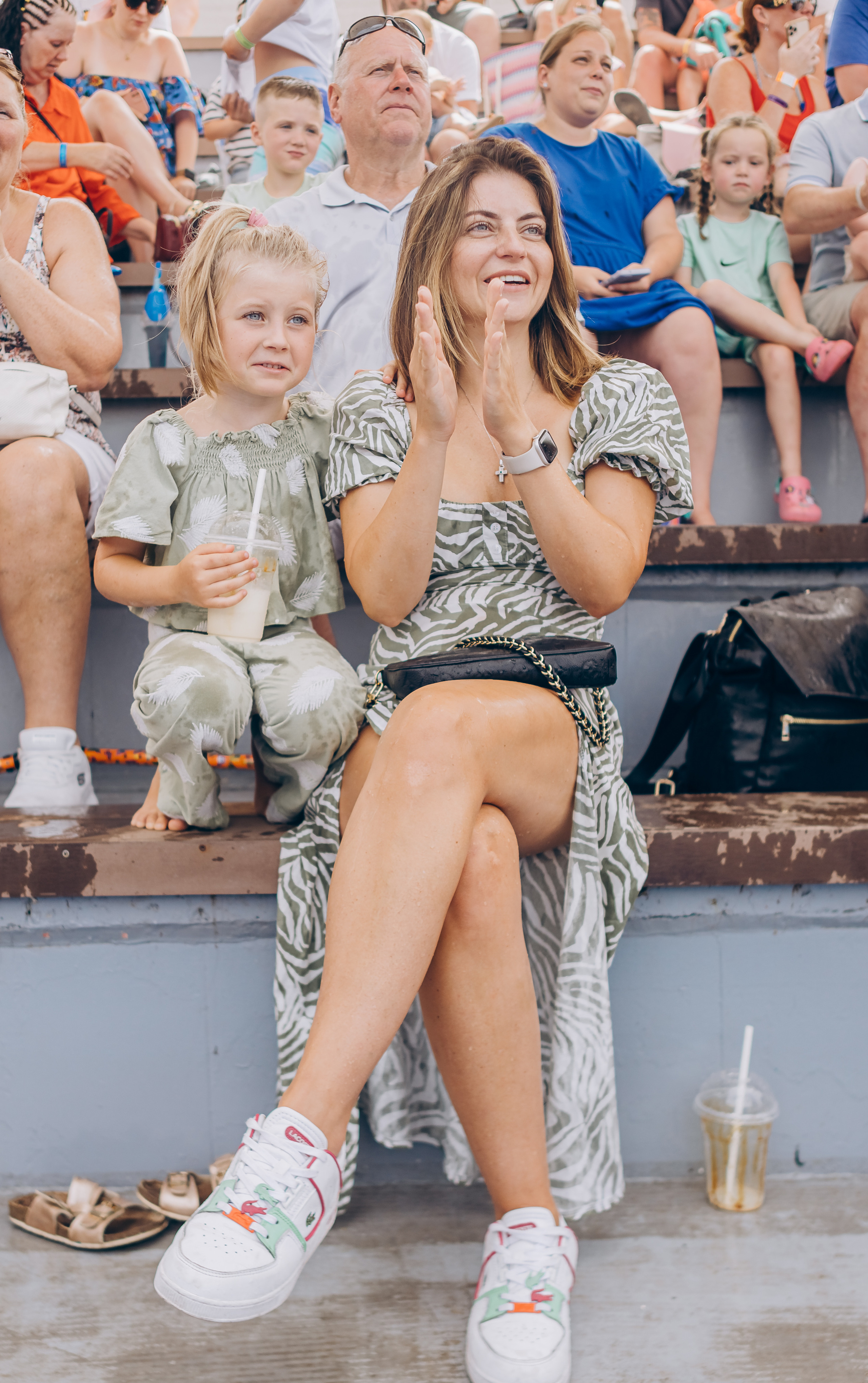 Kids birthday in aquapark. Photographer in Mallorca