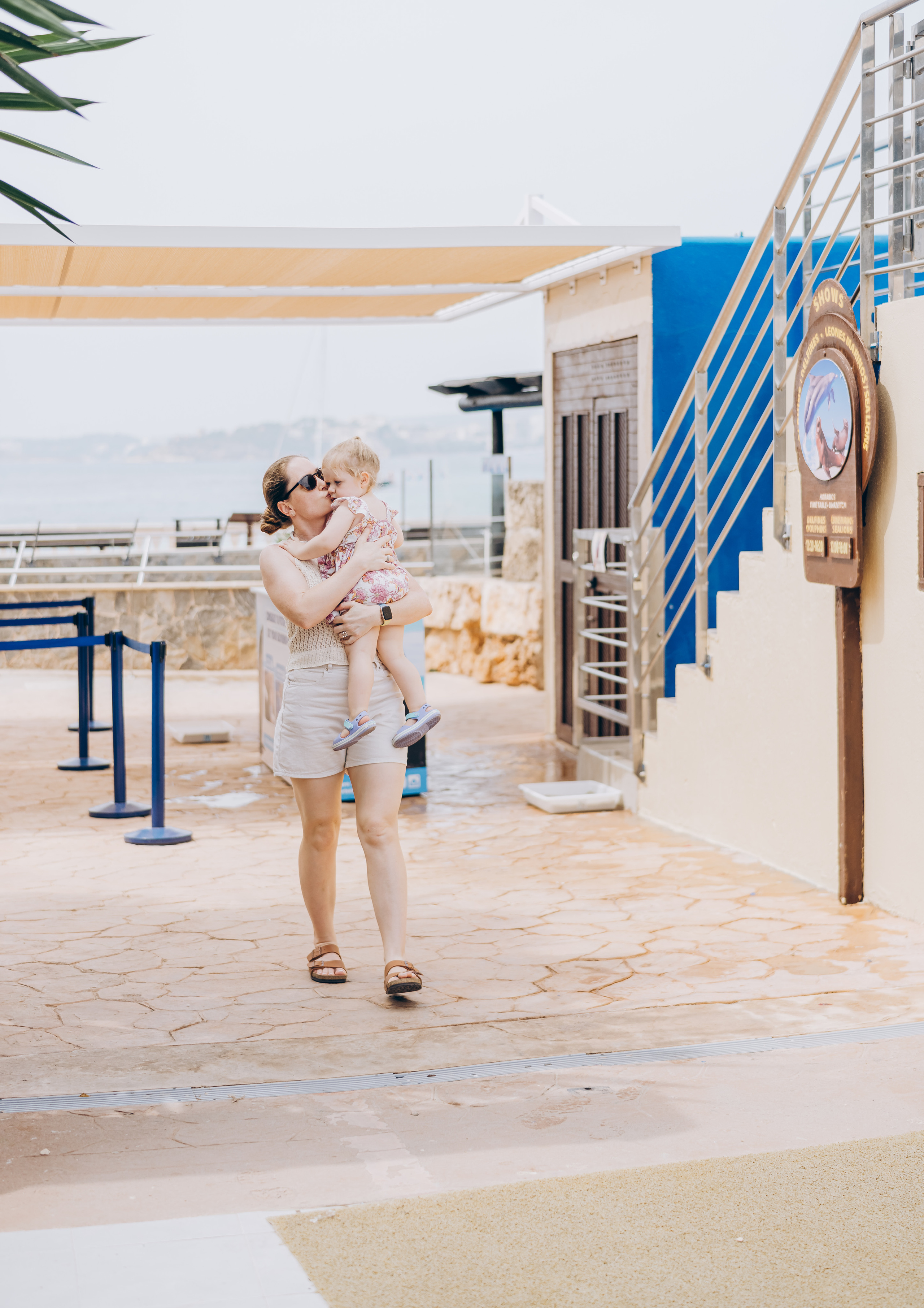 Kids birthday in aquapark. Photographer in Mallorca