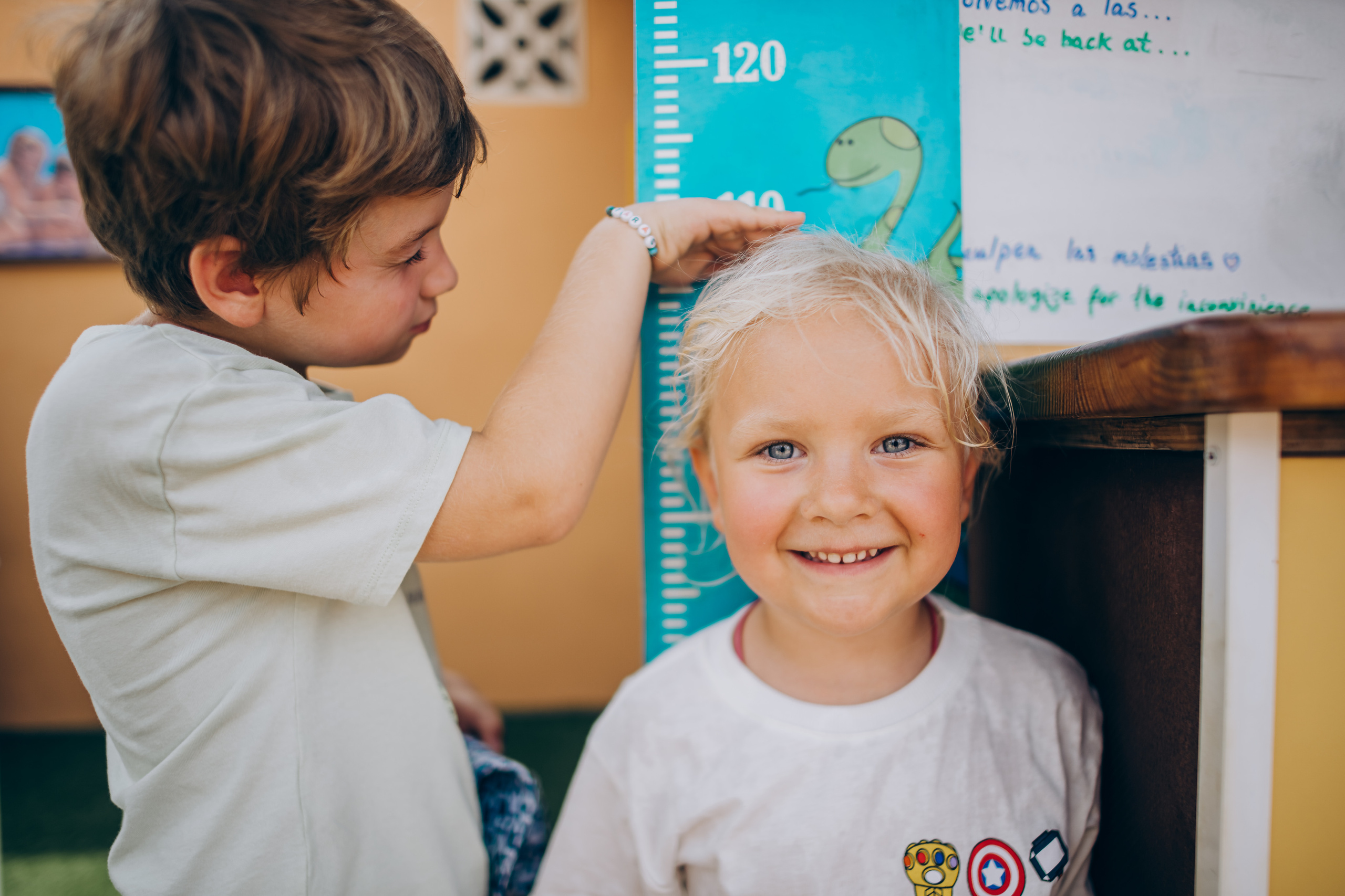 Kids birthday in aquapark. Photographer in Mallorca