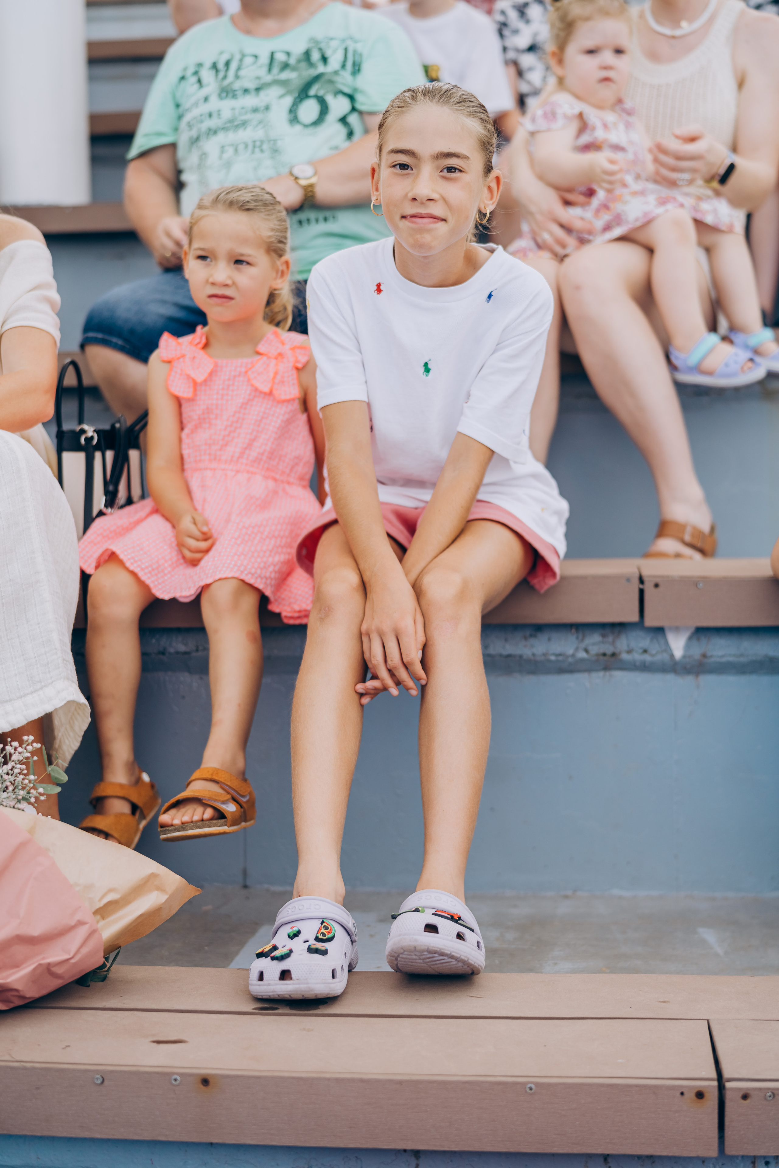 Kids birthday in aquapark. Photographer in Mallorca