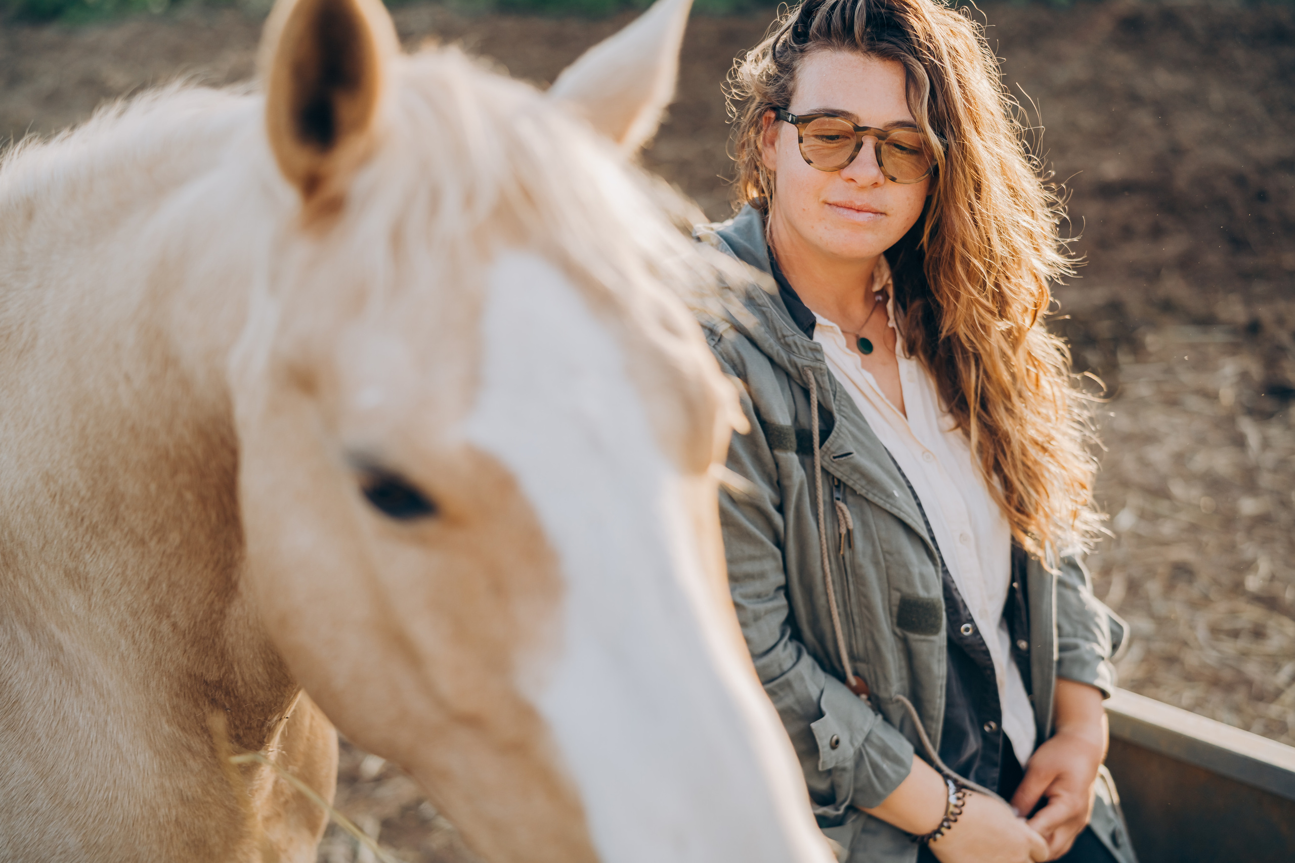 Photo session with horses. Photographer in Mallorca