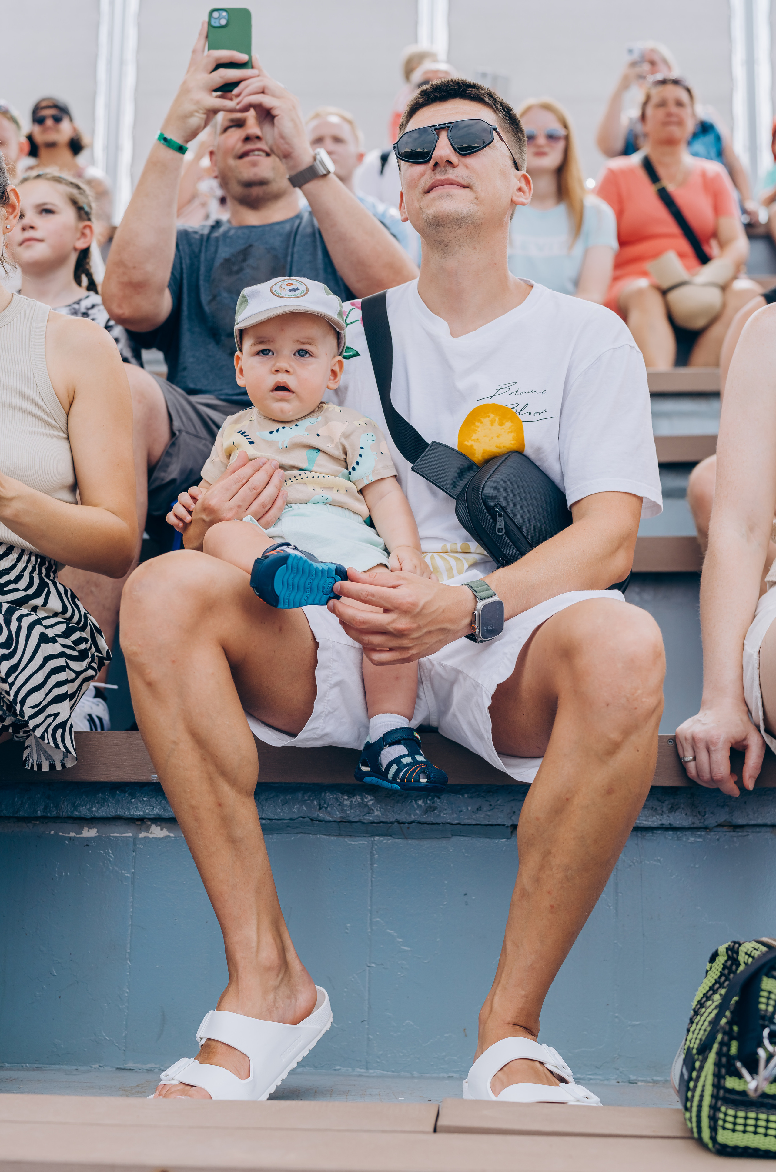 Kids birthday in aquapark. Photographer in Mallorca