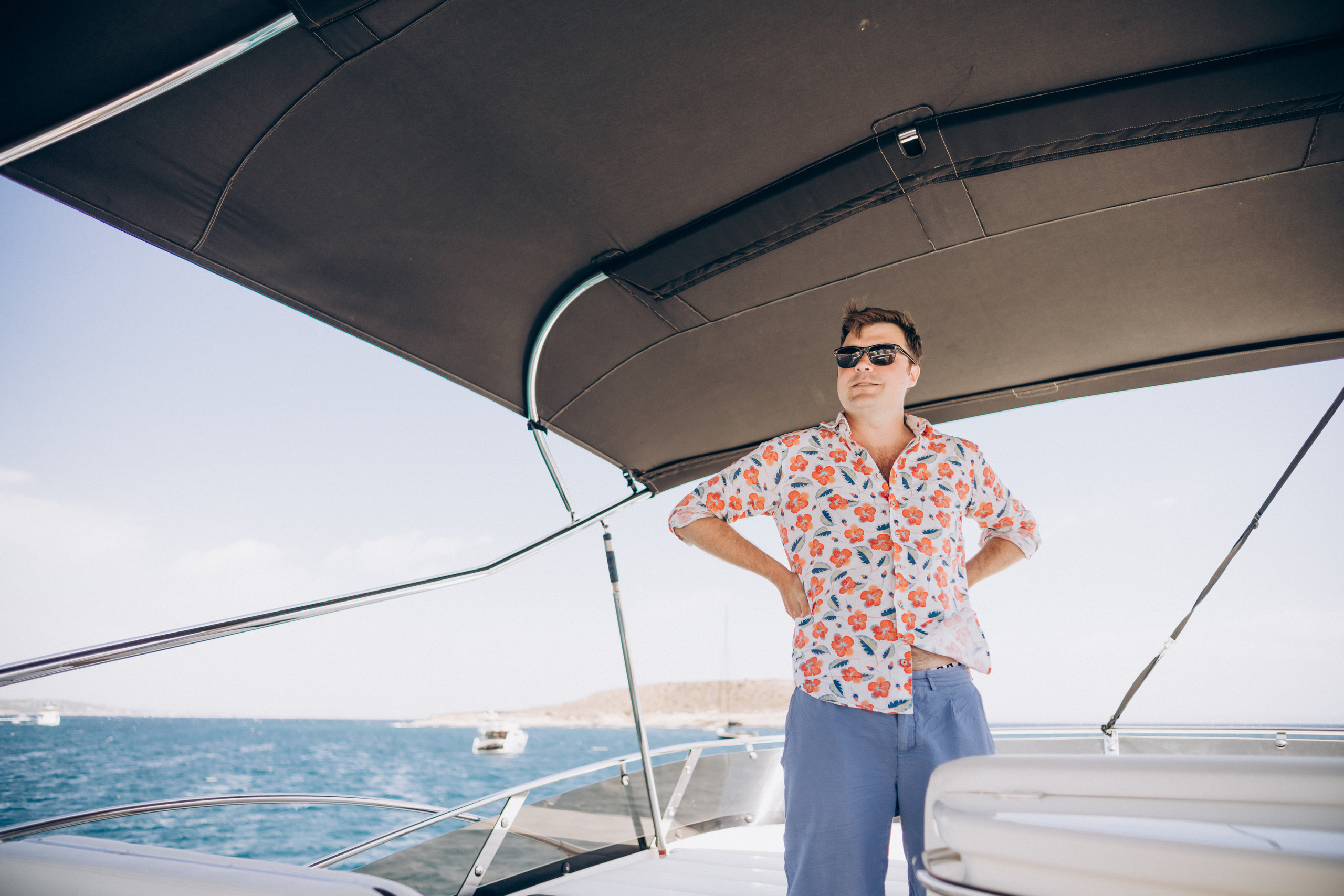 Birthday on a yacht. Фотограф у Пальма де Майорка