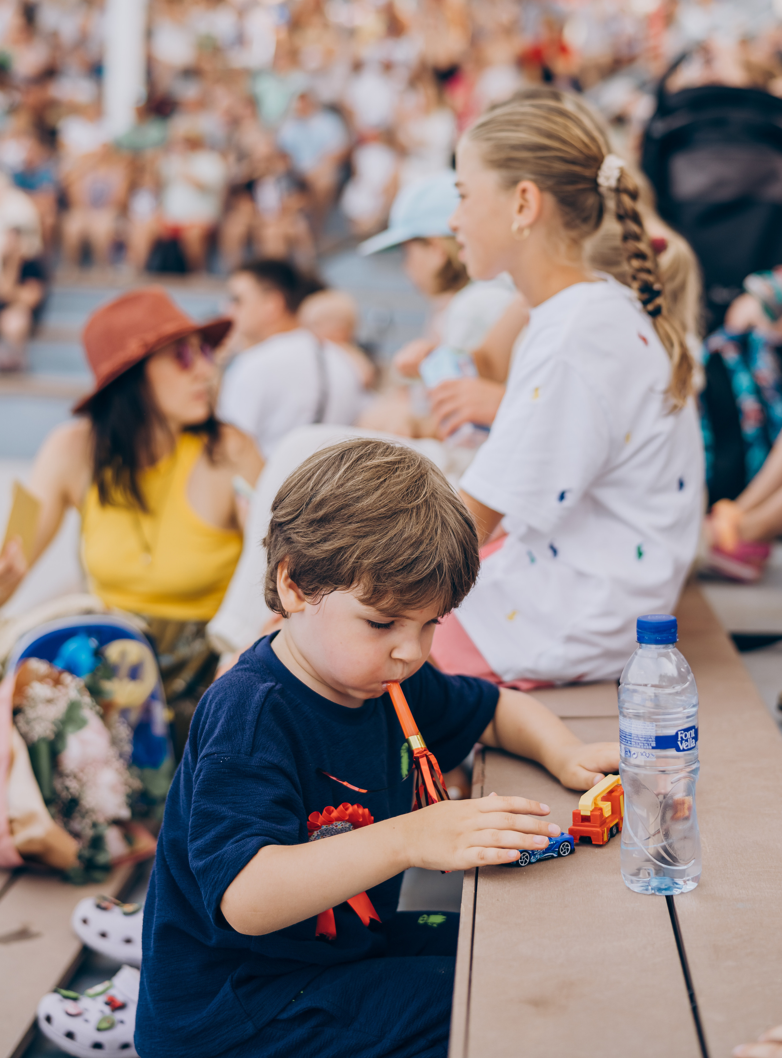 Kids birthday in aquapark. Photographer in Mallorca