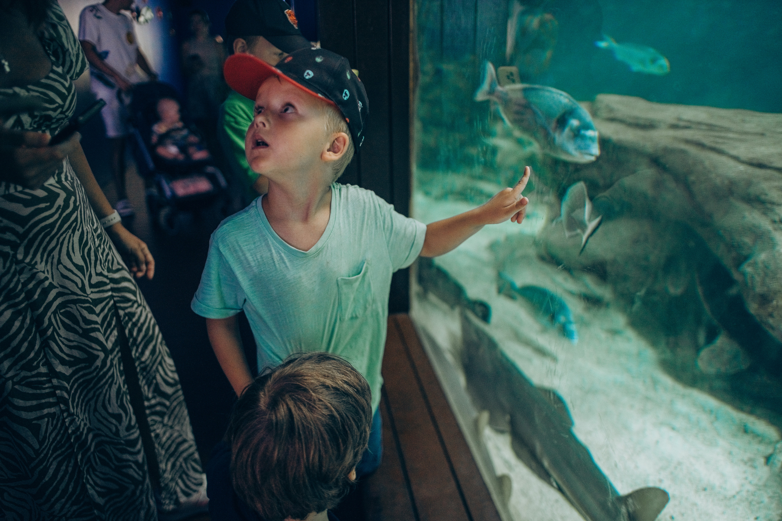 Kids birthday in aquapark. Photographer in Mallorca