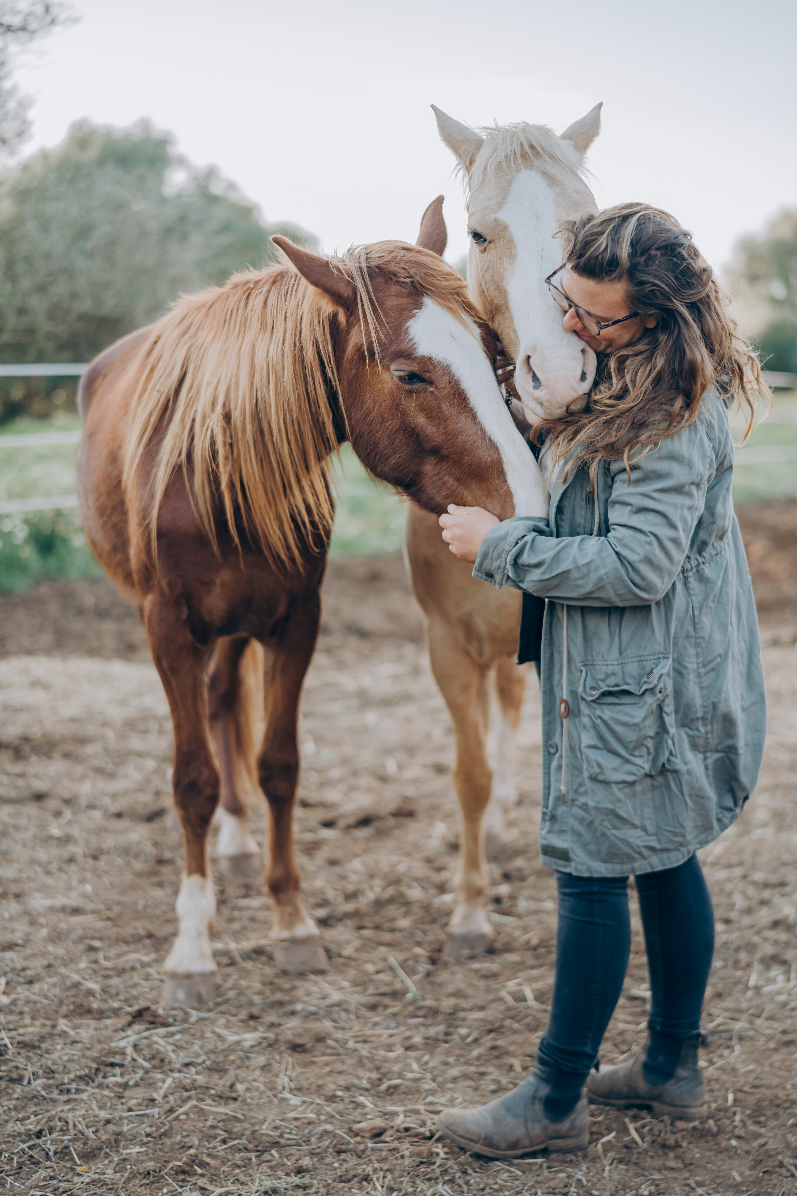Photo session with horses. Photographer in Mallorca