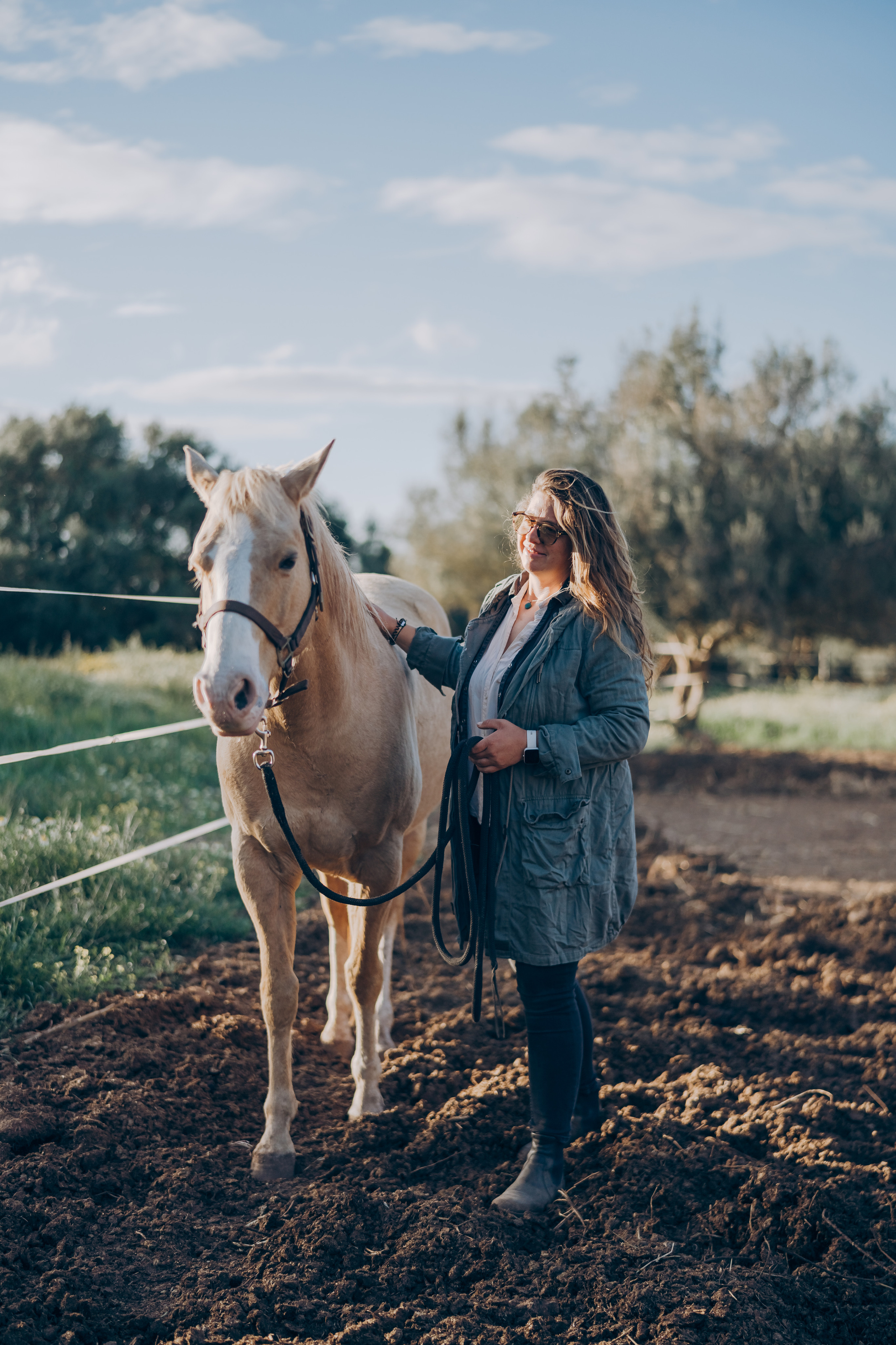 Photo session with horses. Photographer in Mallorca