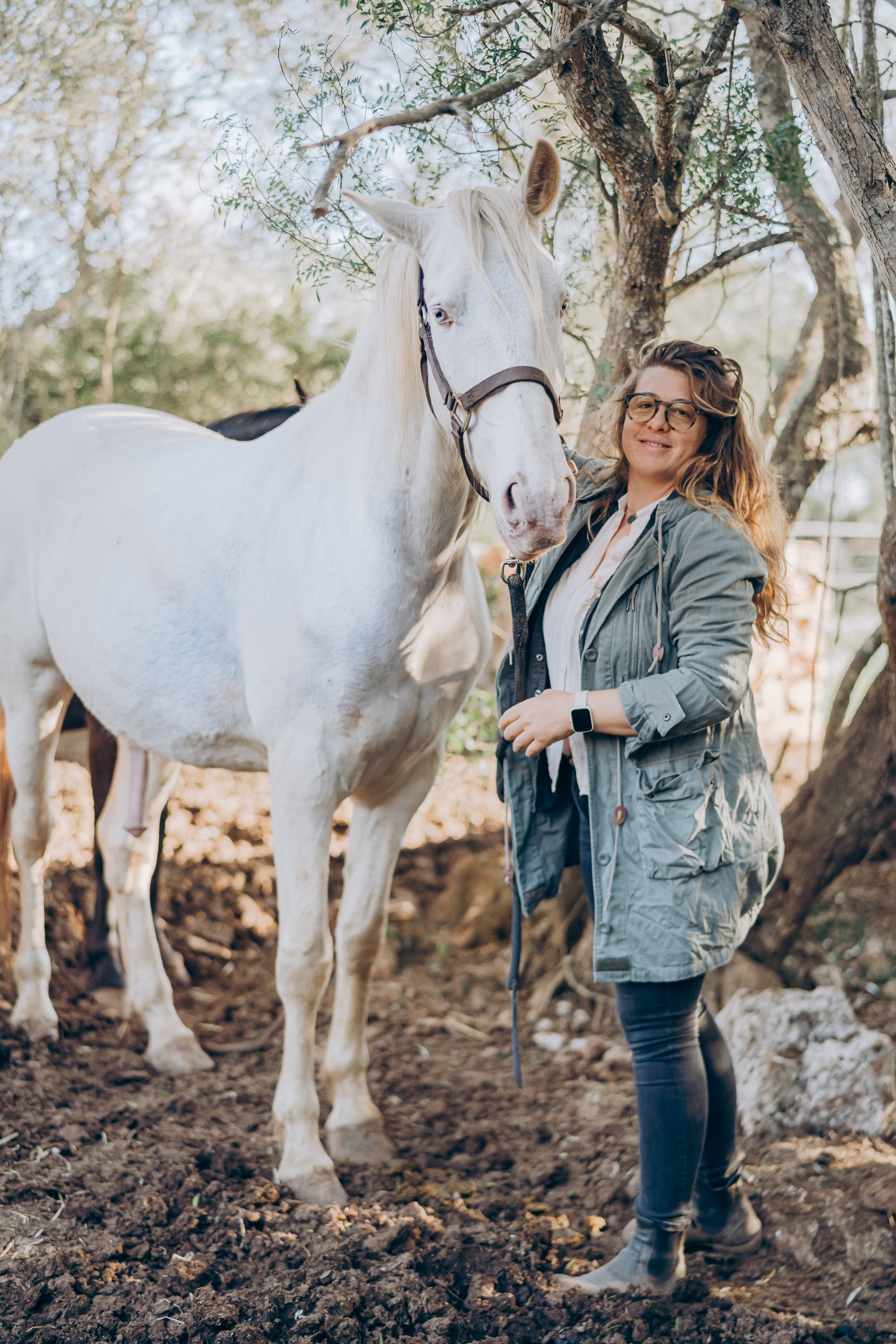 Photo session with horses. Photographer in Mallorca