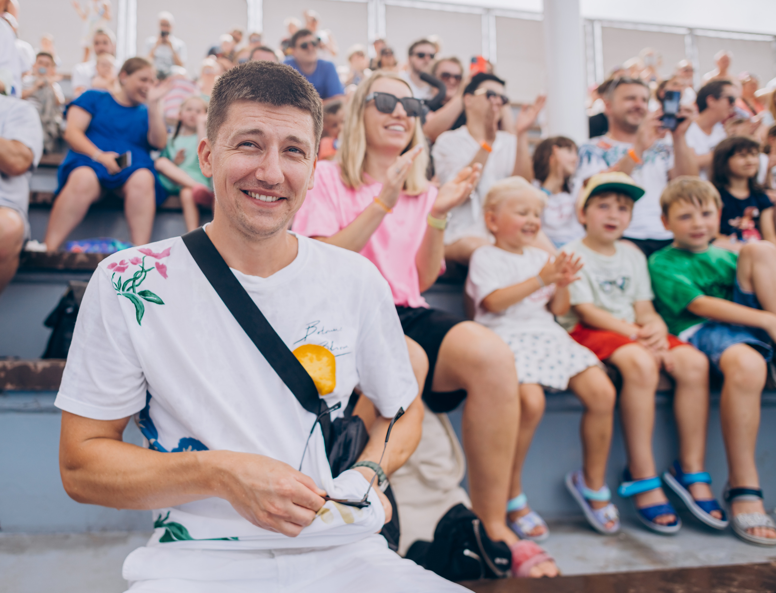 Kids birthday in aquapark. Photographer in Mallorca