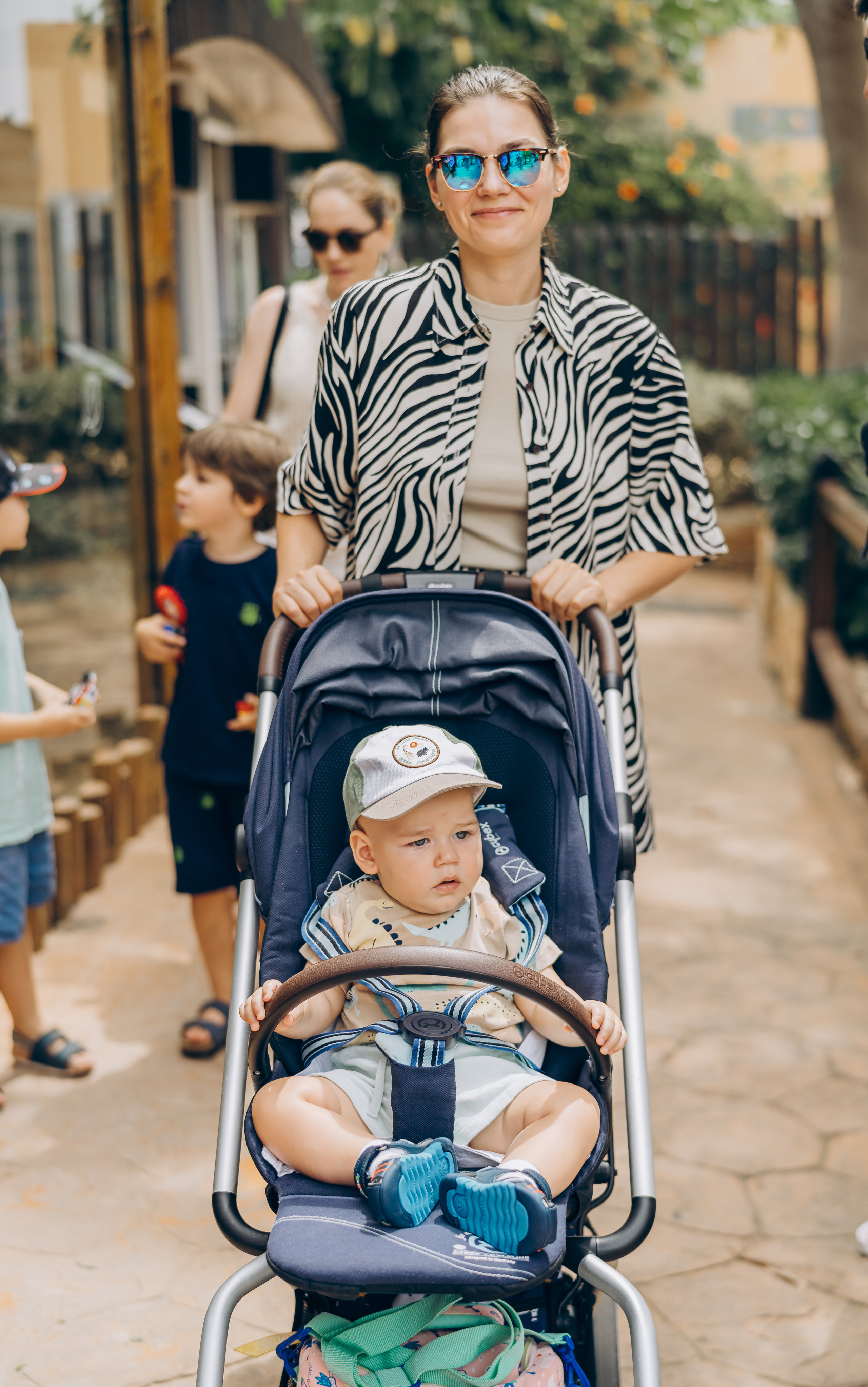 Kids birthday in aquapark. Photographer in Mallorca