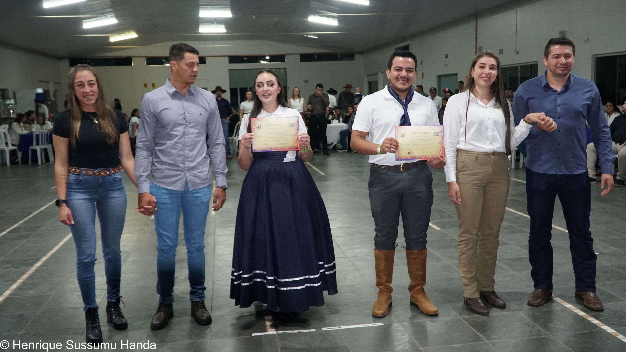 Formatura Curso de Dança Inovação Campeira. Handa Produções