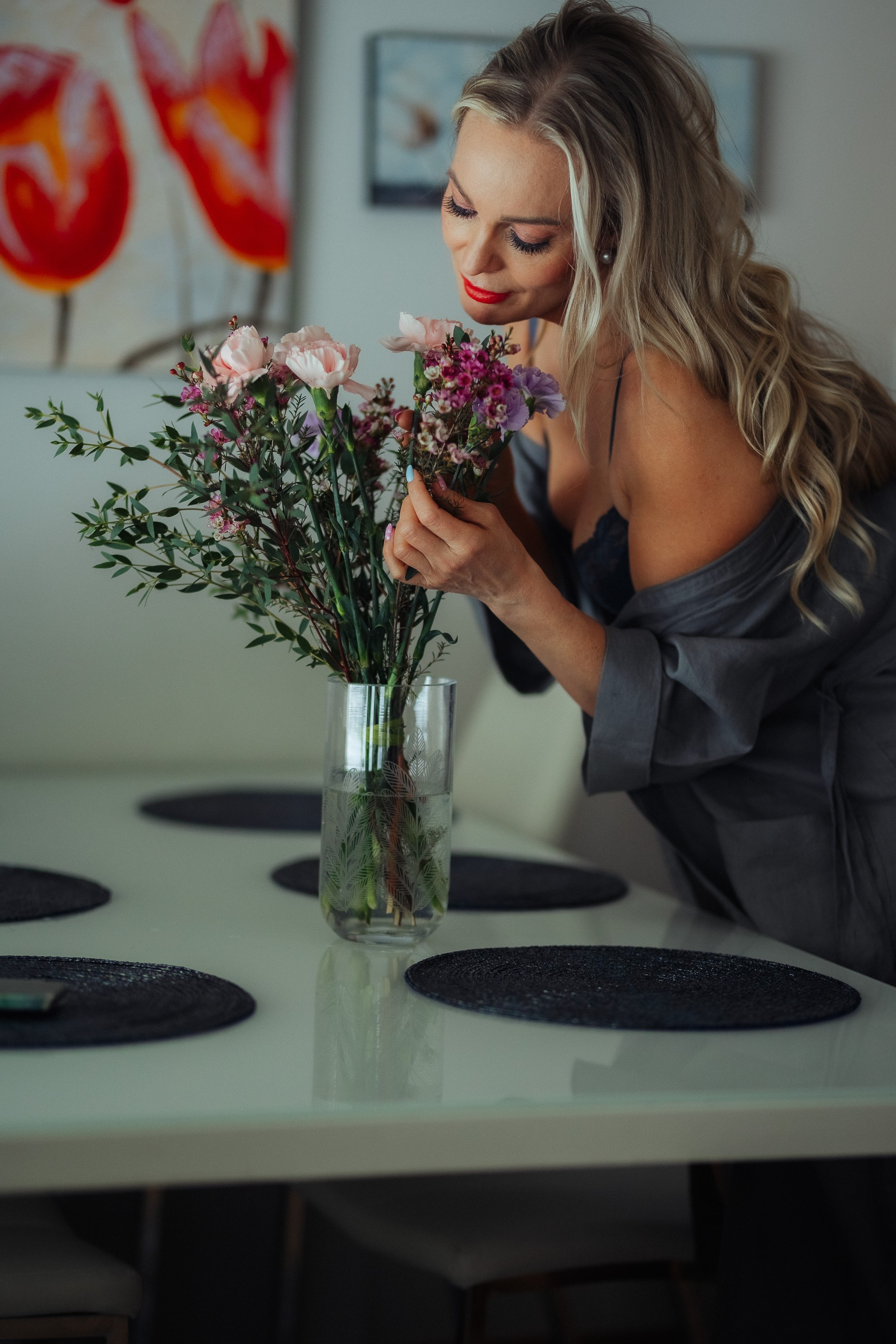 Boudoir kotona. Valokuvaaja Lahti, Helsinki Elena Salonen