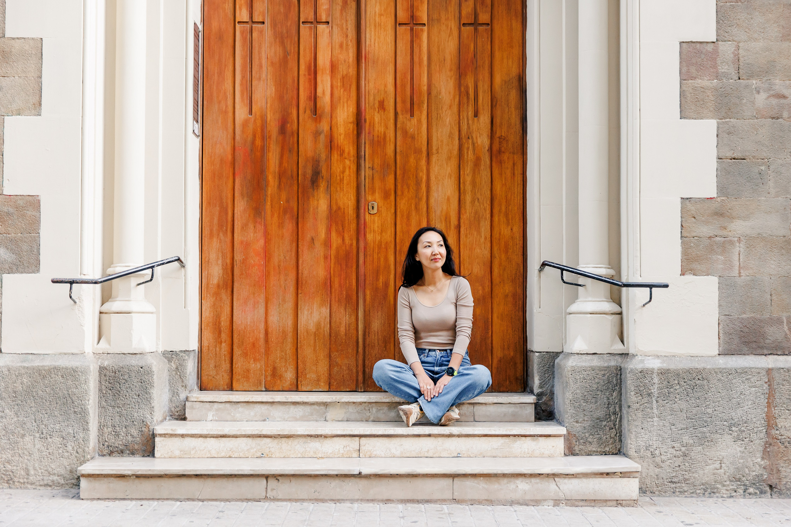 Madina in Barcelona. Wedding Photographer in Barcelona Lana Alekhina