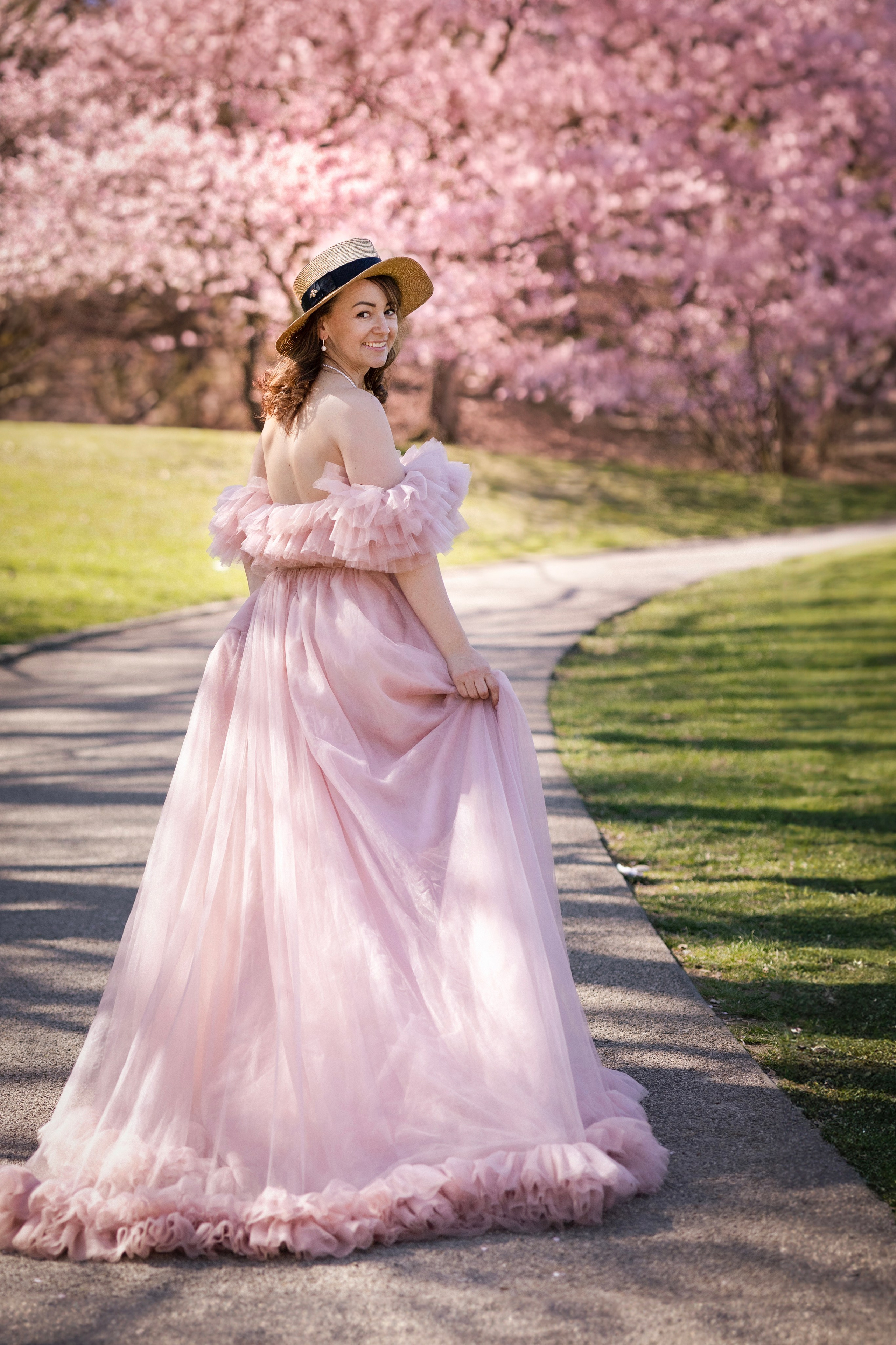 Long dresses shooting. Photographer in Munich