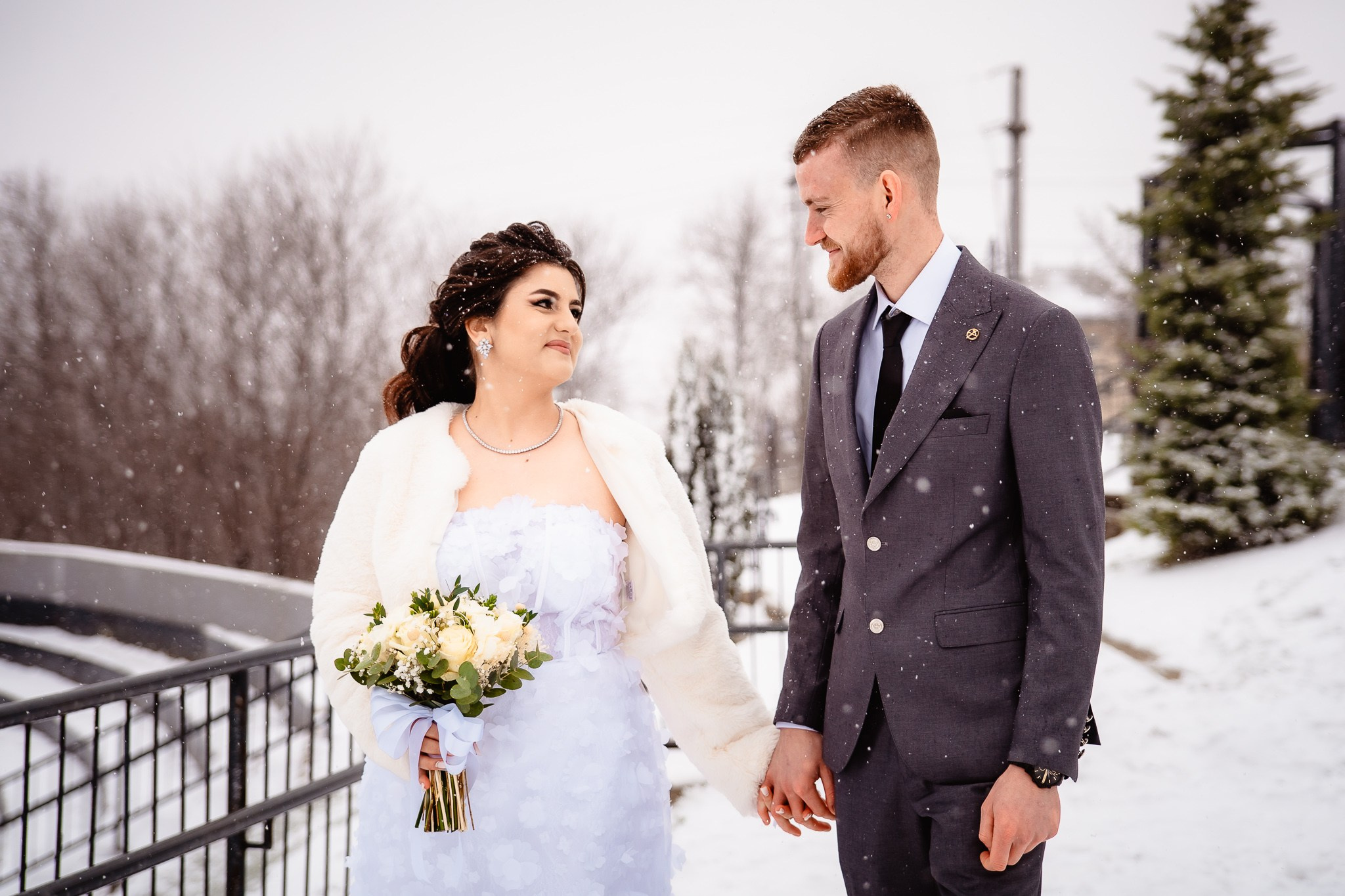 Privire si plimbare, miri iarna