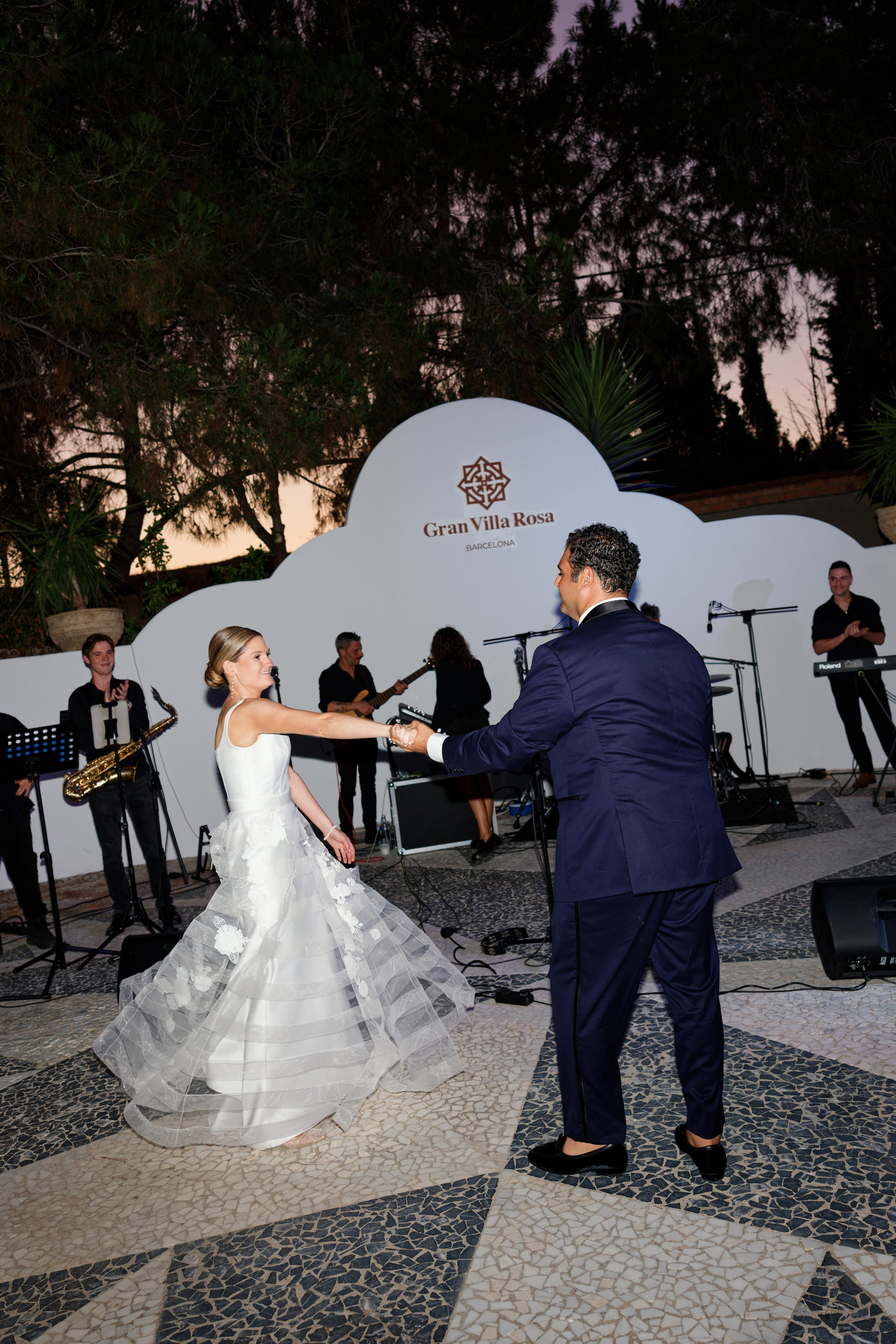 Wedding of Gracie & Joe at Gran Villa Rosa, Barcelona