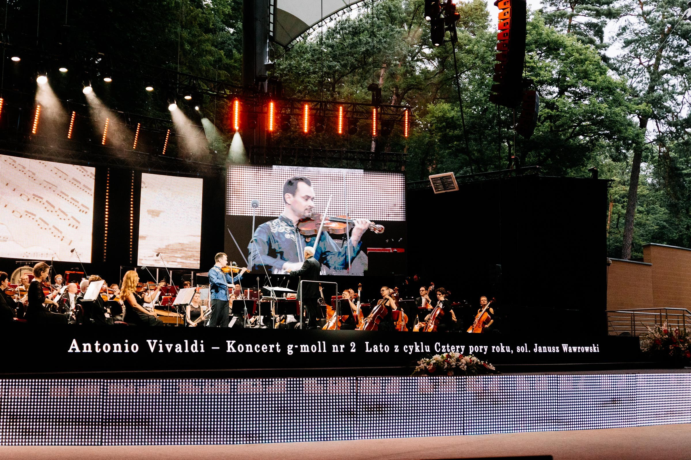 Opera Leśna Koncert. Fotograf Ślubny Warszawa - Sesje Biznesowe Rodzinne Eventy