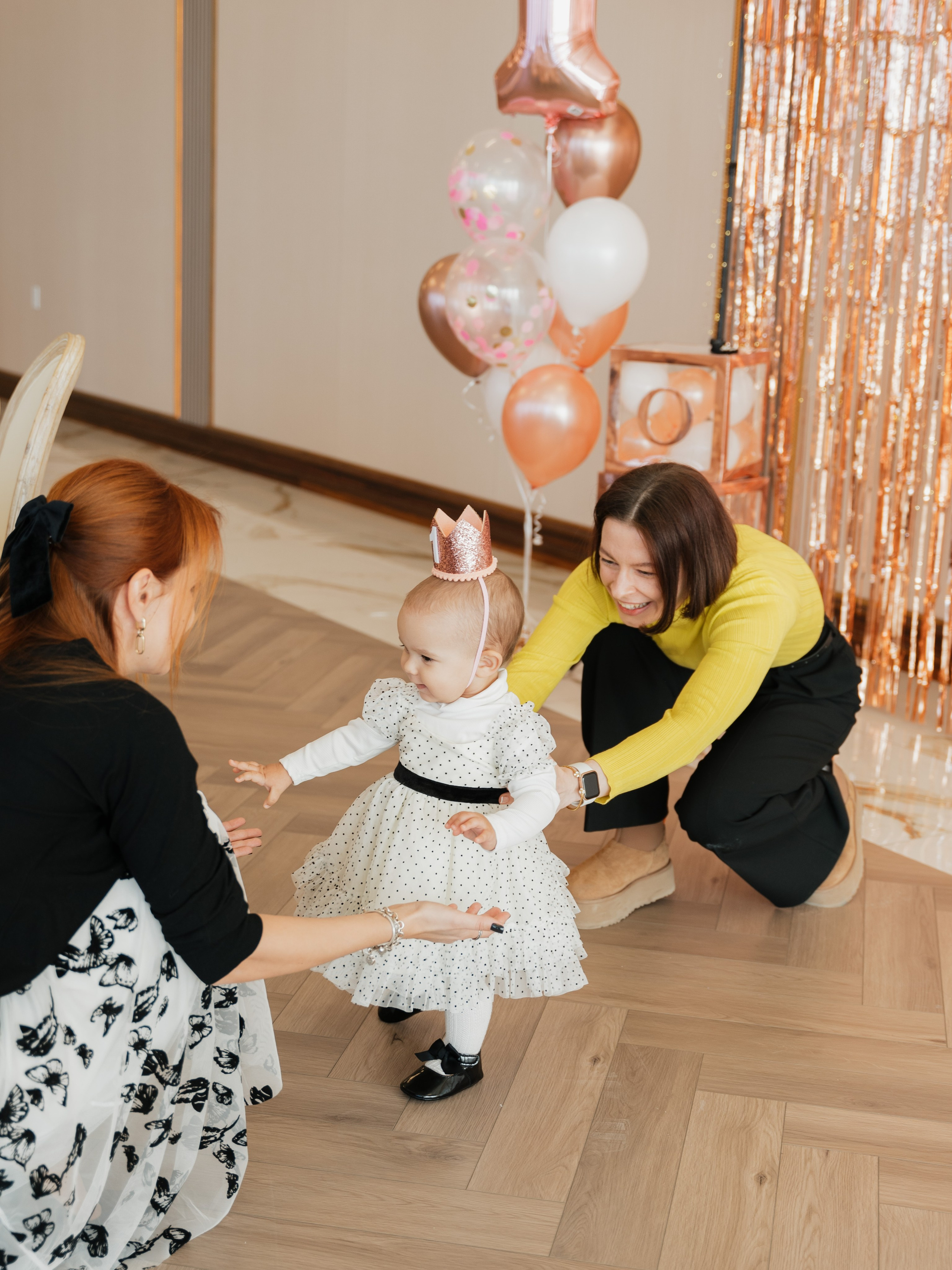 First birthday photoshoot Emily