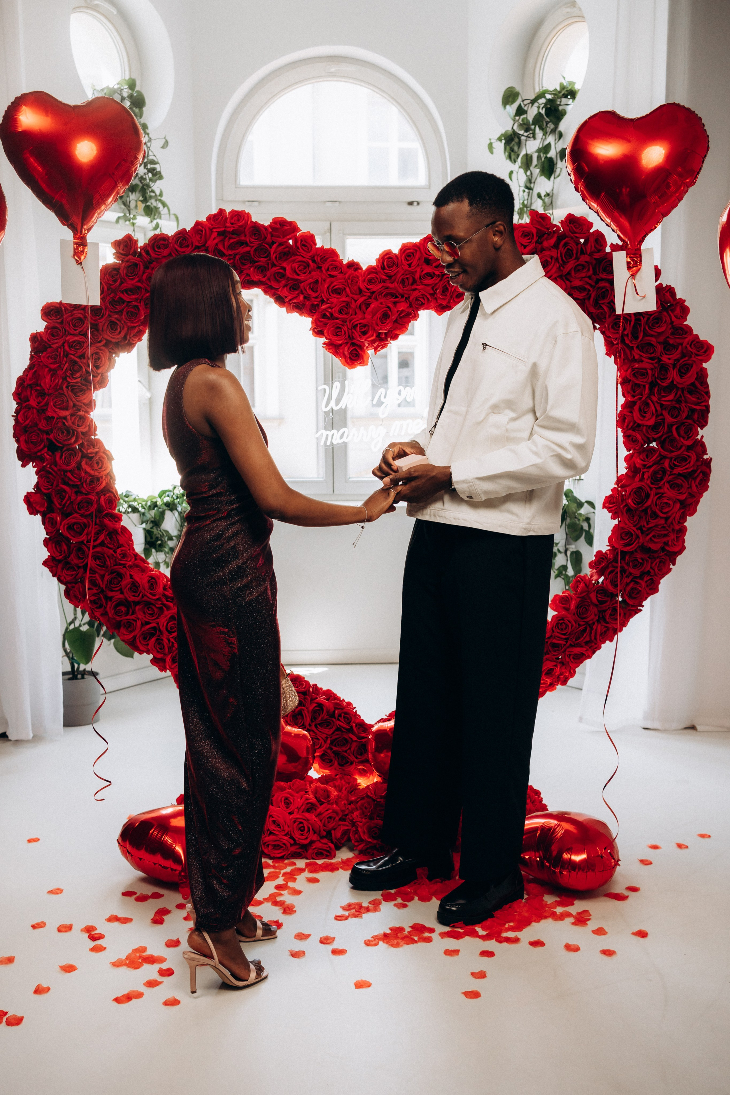 Oświadczyny Katowice | Romantyczna sesja zdjęciowa | Fotograf Yuliia Khmelinina. Fotograf Katowice – sesje indywidualne, rodzinne, ślubne