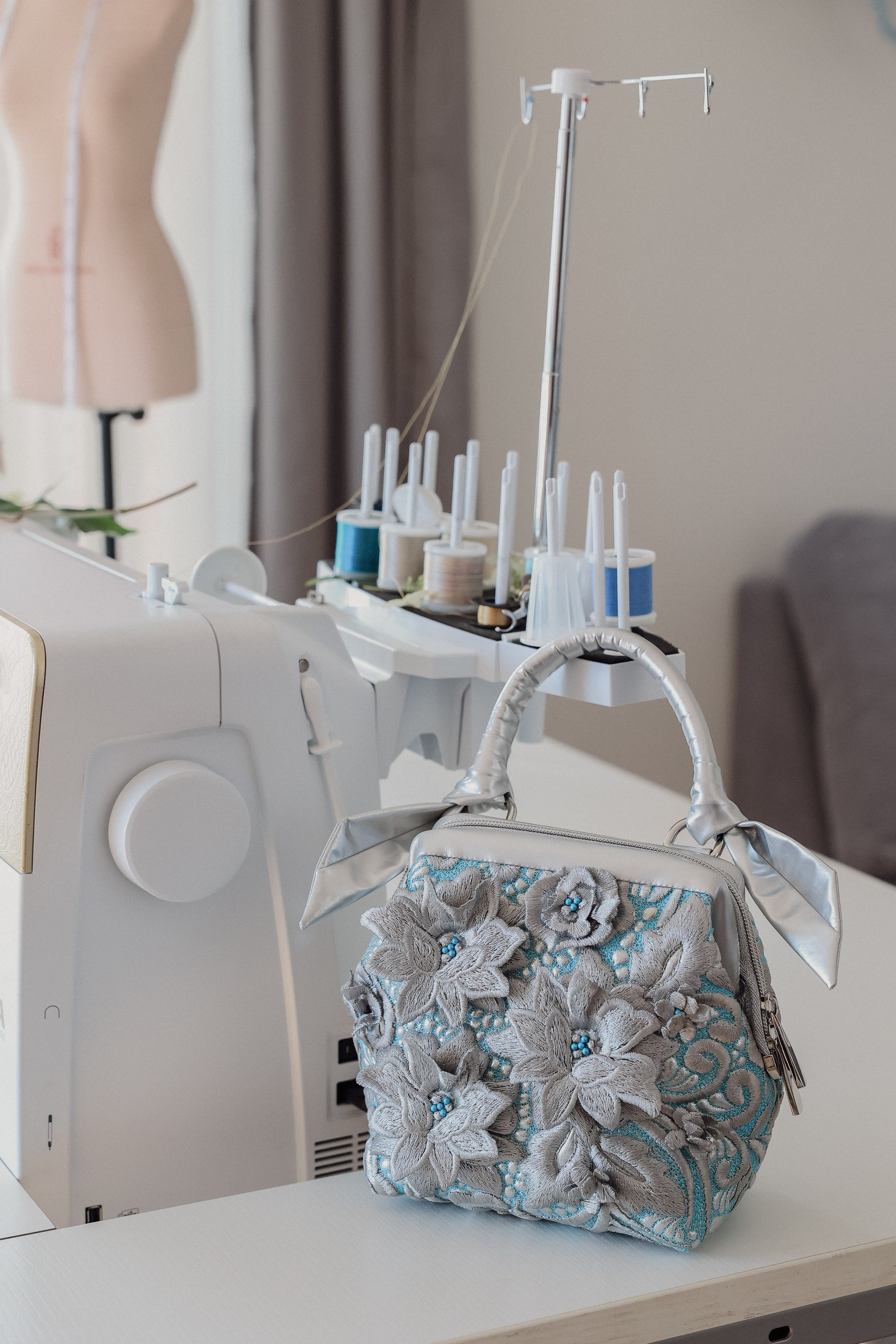 The Founder of the Sewing School. Photographer Marina Gargi