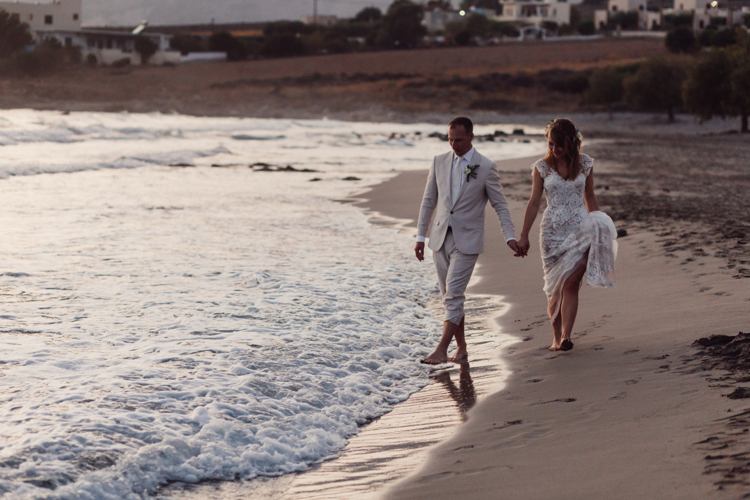 Aaron & Beata, Crete. Denny Savon — Photographer in Santorini | Weddings, Love Stories & Flying Dress