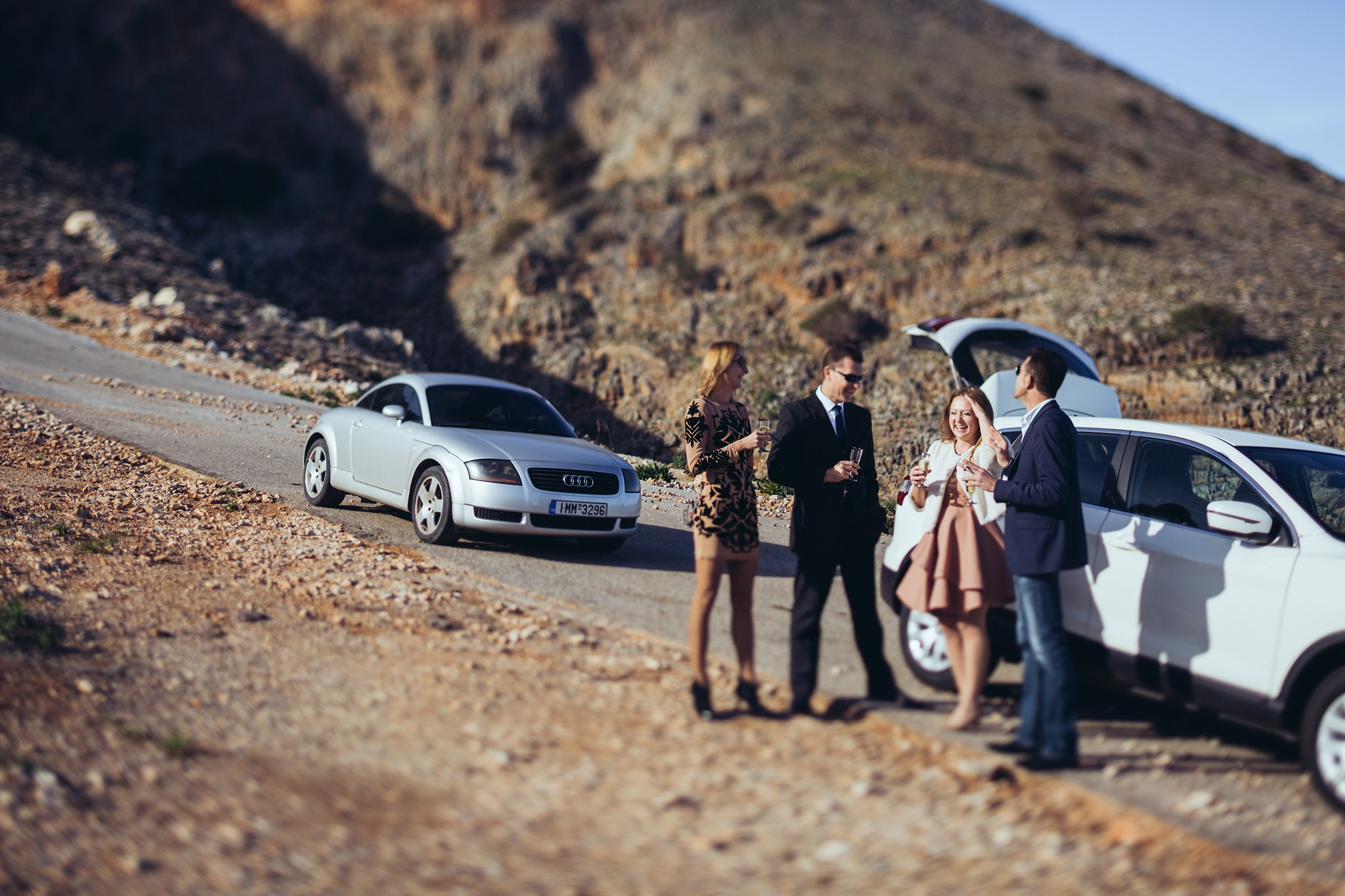 Ronalds & Svetlana, Crete. Denny Savon — Photographer in Santorini | Weddings, Love Stories & Flying Dress