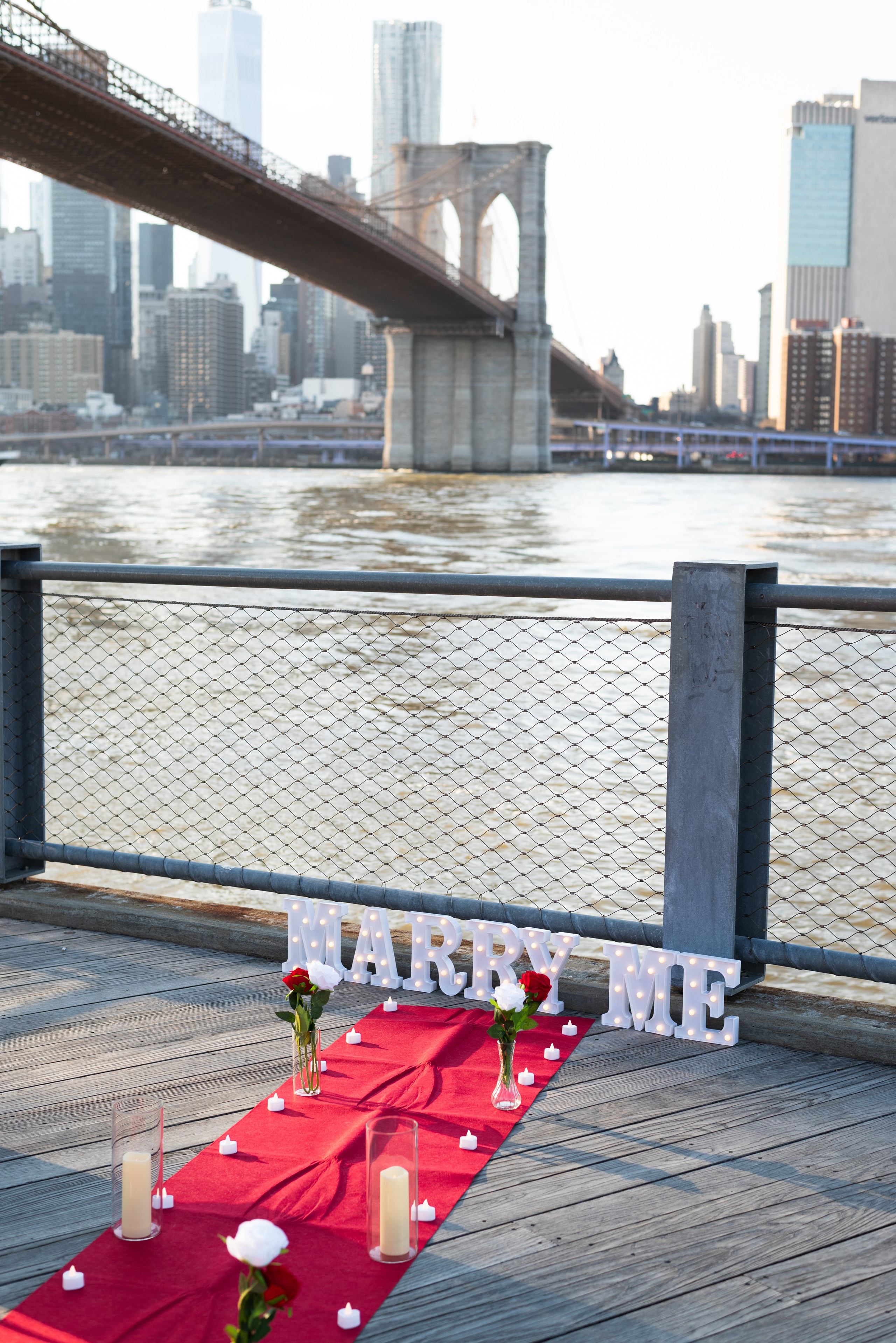 Brooklyn Proposal. Irina Goncharenko — NYC Photographer