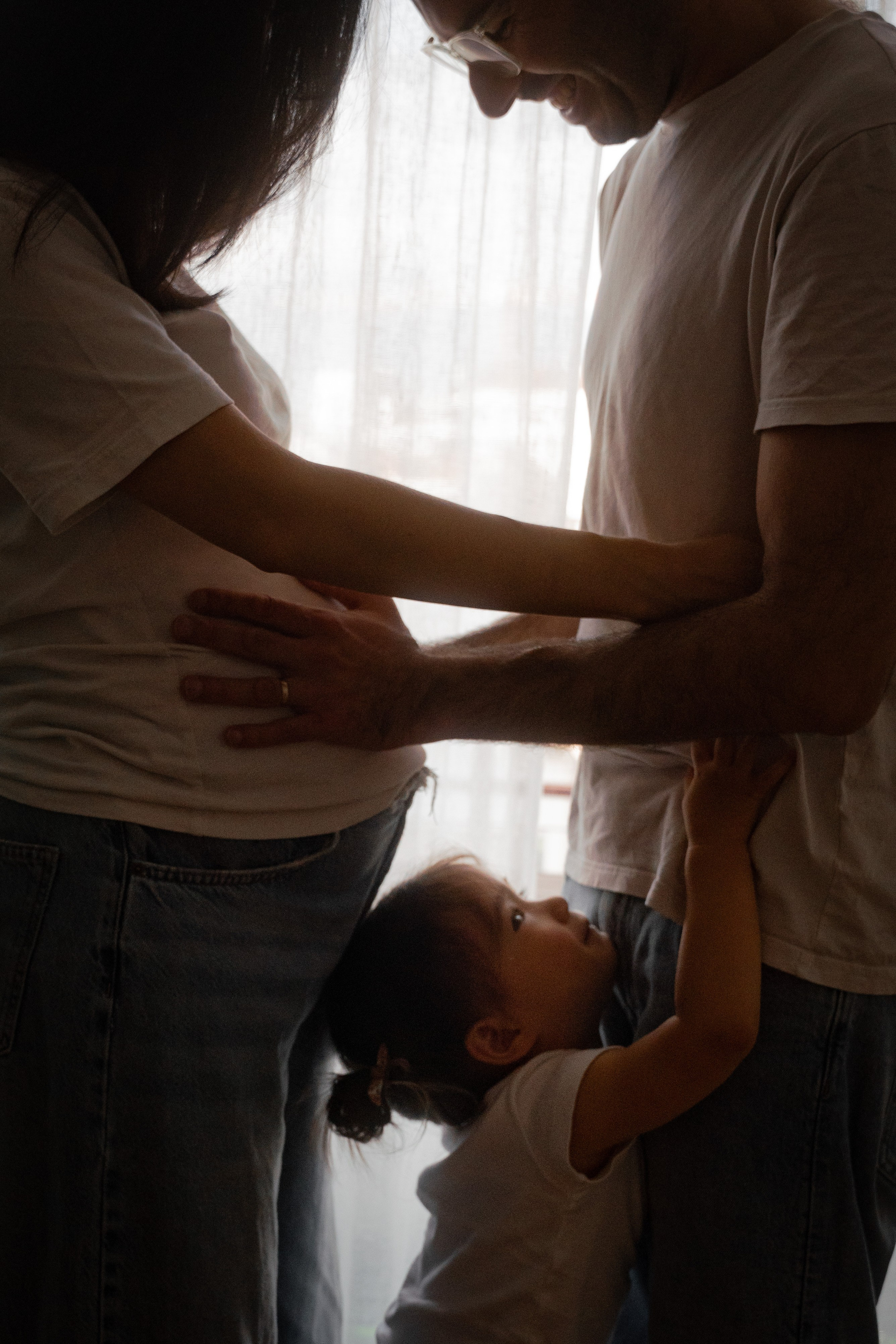 Séance photo grossesse famille