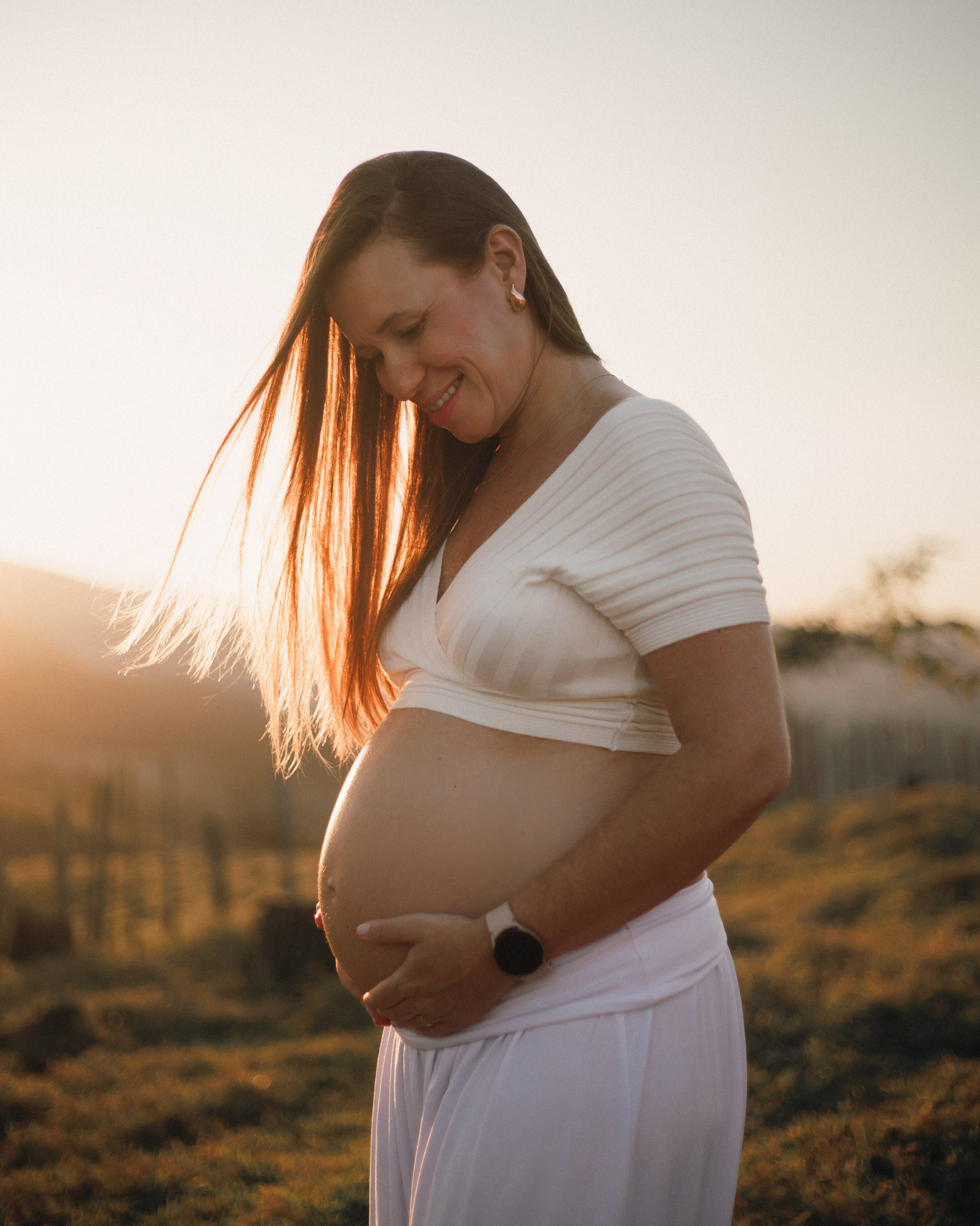 2025 | Erika — Gestante — Externo. Denis Damasceno | Fotografia