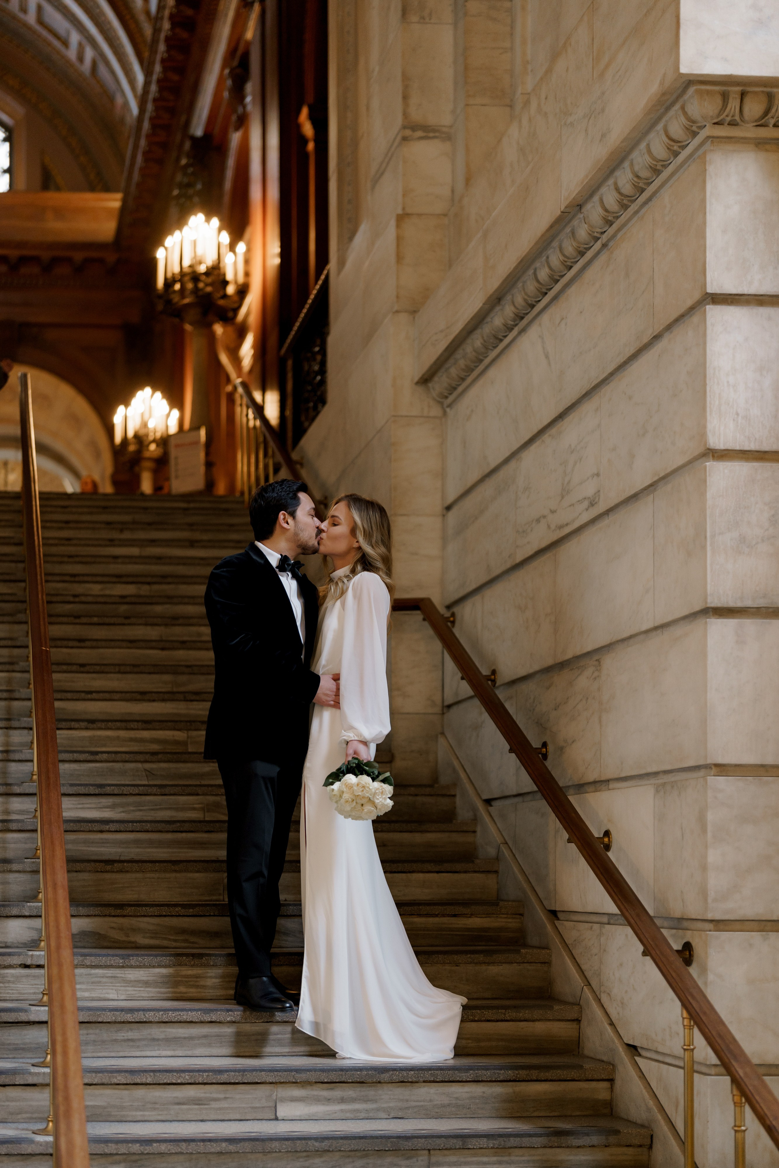 Caroline and Brendan’s Museum MET and Library Engagement Shoot. Wedding photographer and videographer New York | New Jersey