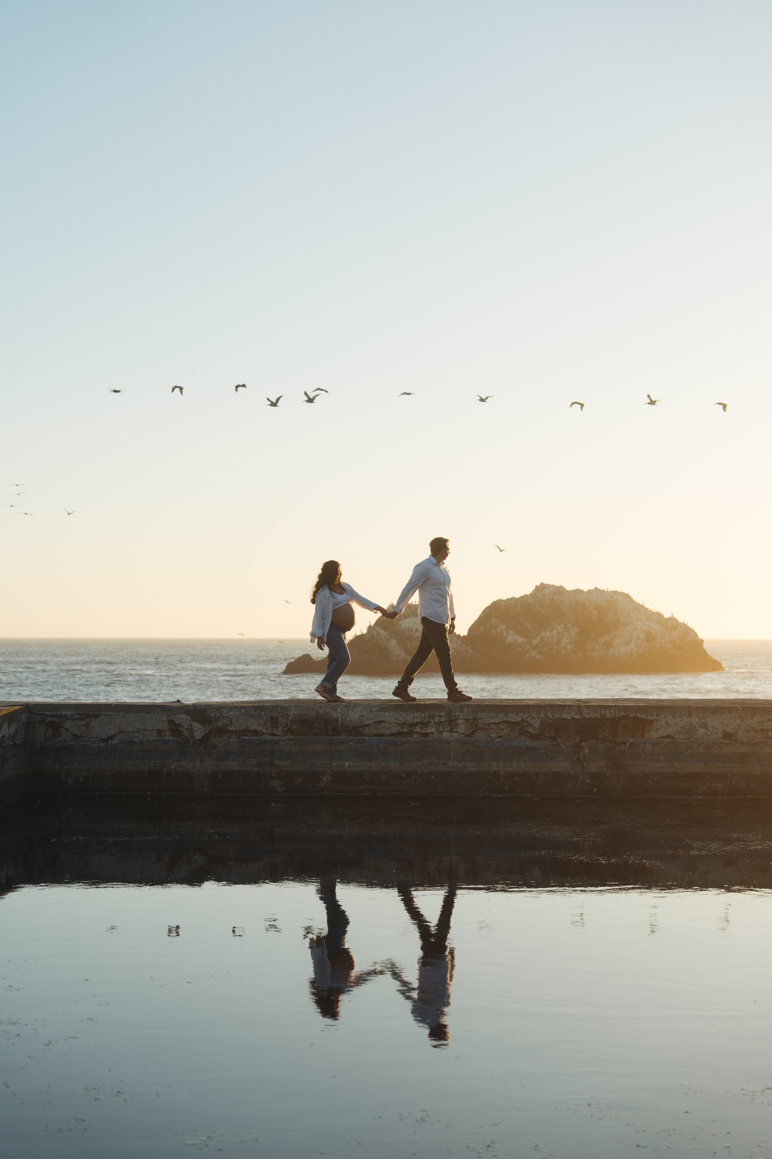 Deicy Maternity Session at Sutro Baths. Soulo Photography | San Francisco Bay Area Based Photographer