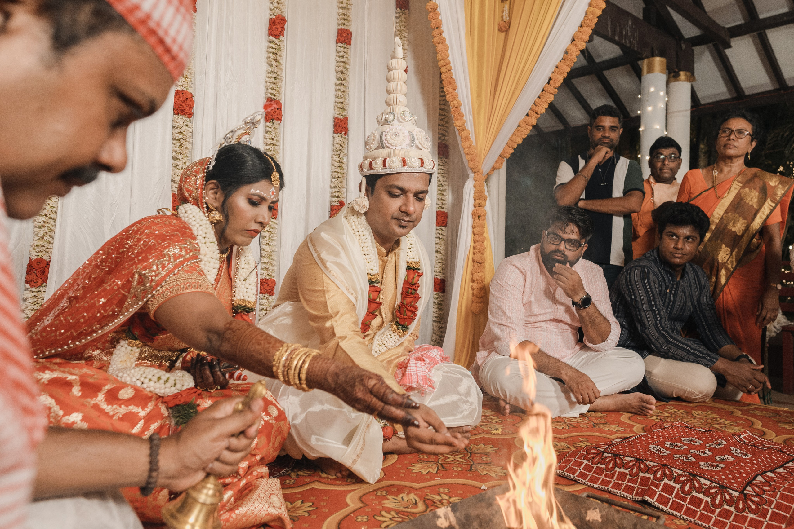 Sagaya & Rakesh. Agam Vizha