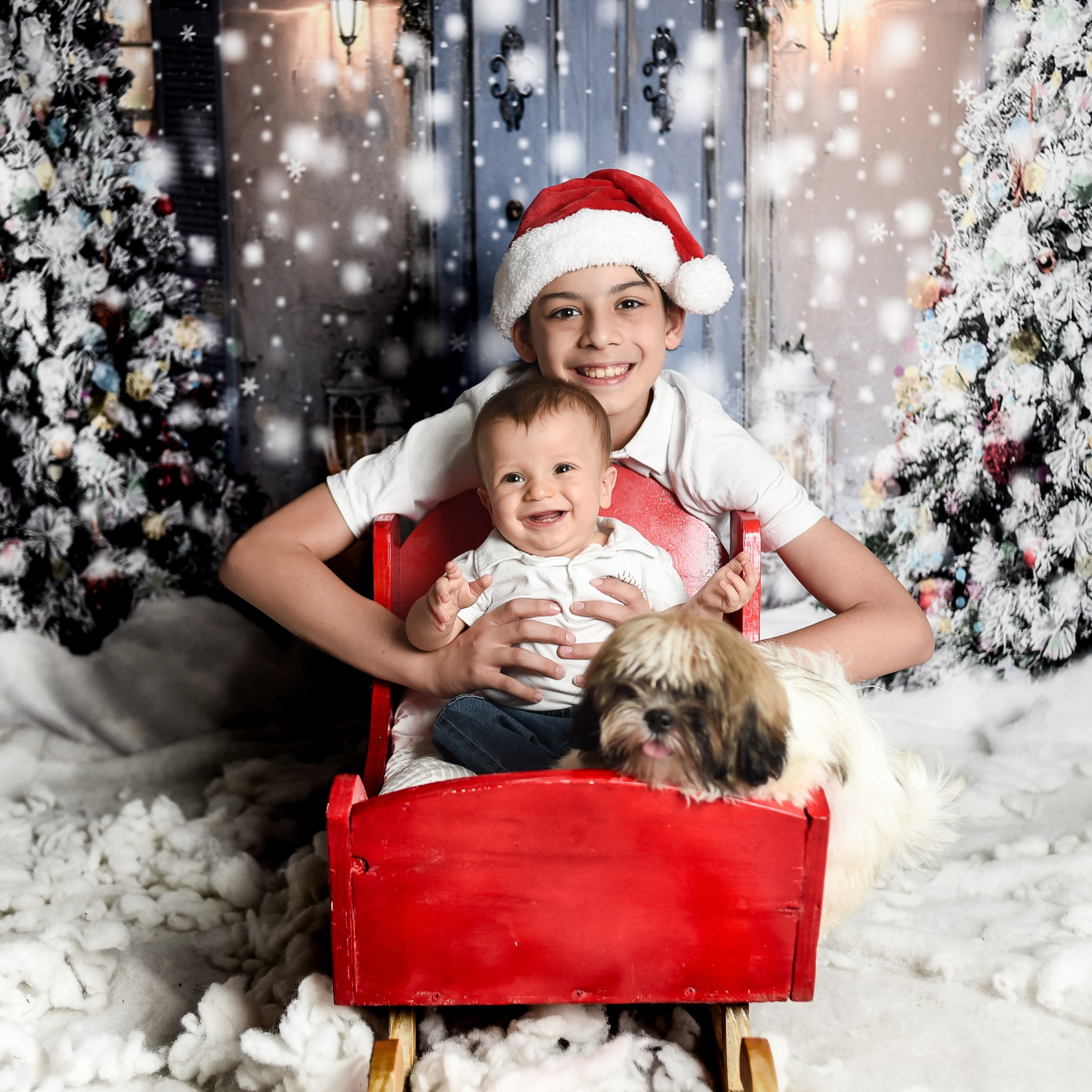 Sesión Navideña de Faustino, Octavio y Familia. Fotografo de casamiento en misiones y fotógrafo de familia  Posadas
