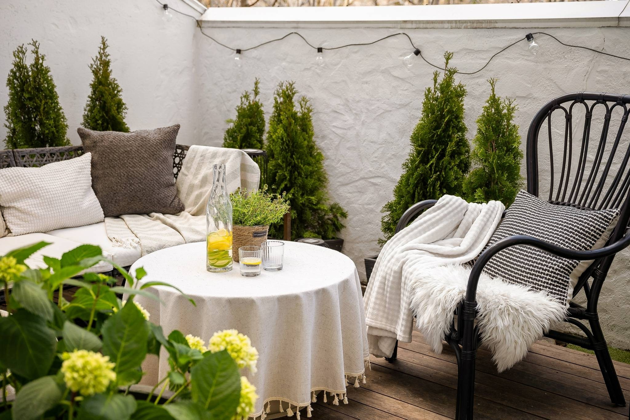 Studio i Bromma med uteplats. InHome Design Stockholm – Interiördesign och homestyling i Stockholm