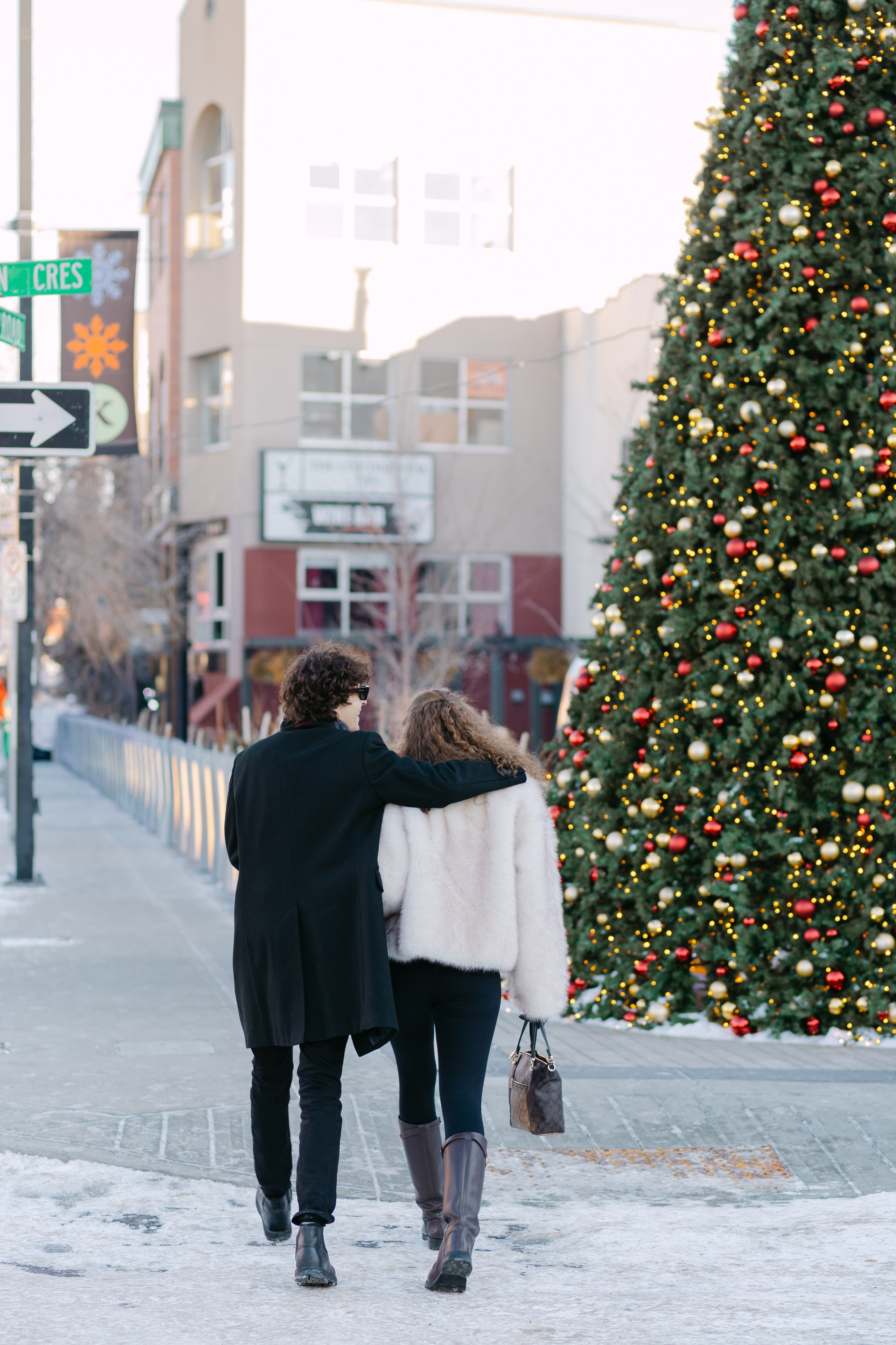 Christmas magic together. Home