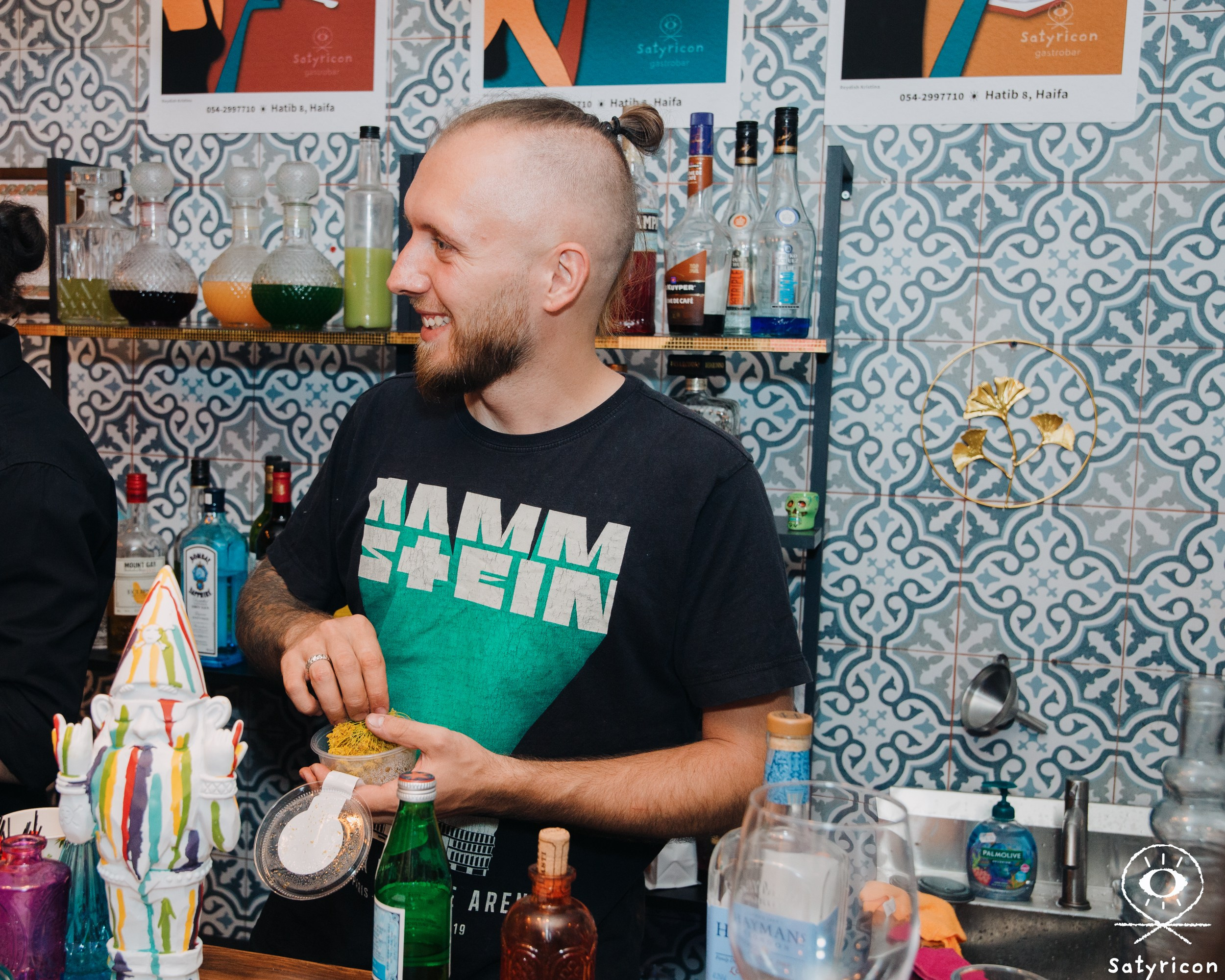 Открытие Гастробара Satiricon Haifa. Портретный и репортажный фотограф в Израиле Рома Бирман