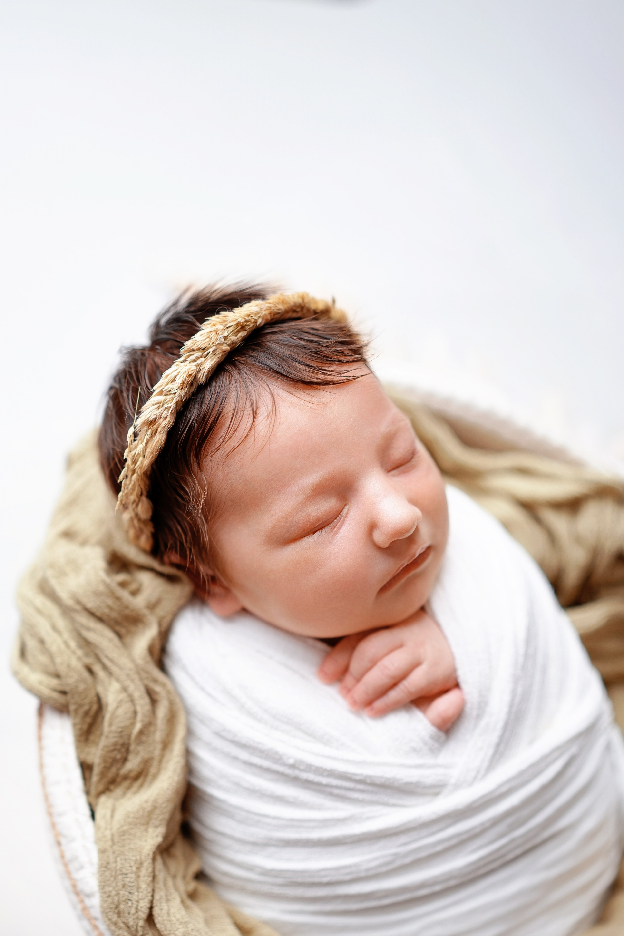 Оливия. Фотограф новорожденных и детей первого года Евгения Михалькевич