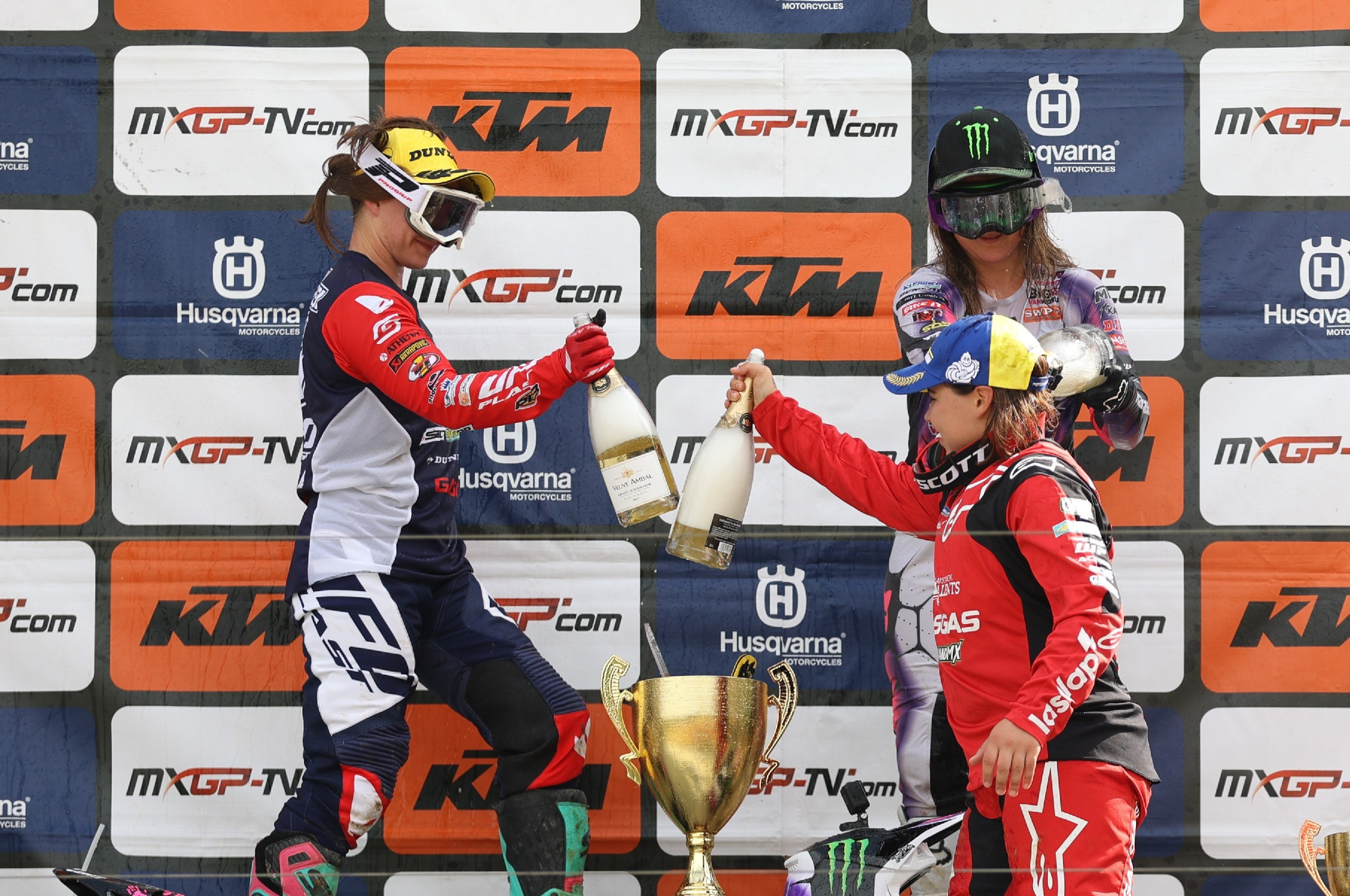 WMX Podium Motocross World Championship
