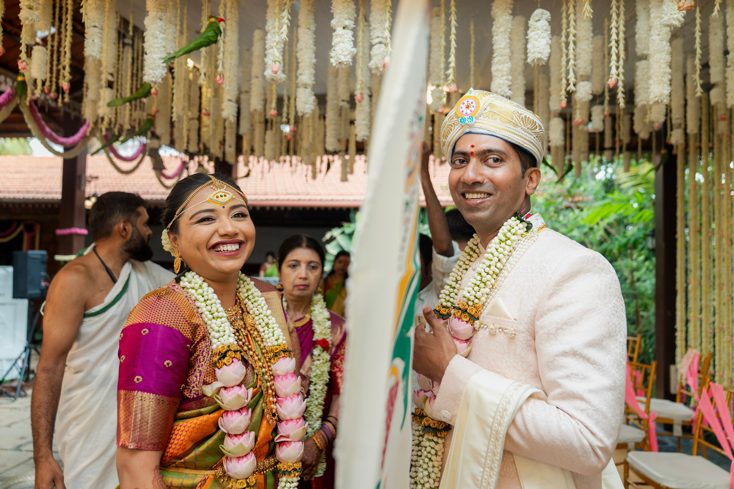 Anupaa & Reuben, Konkani Wedding at The Tharavadu Mane, Bangalore | Truly Yours