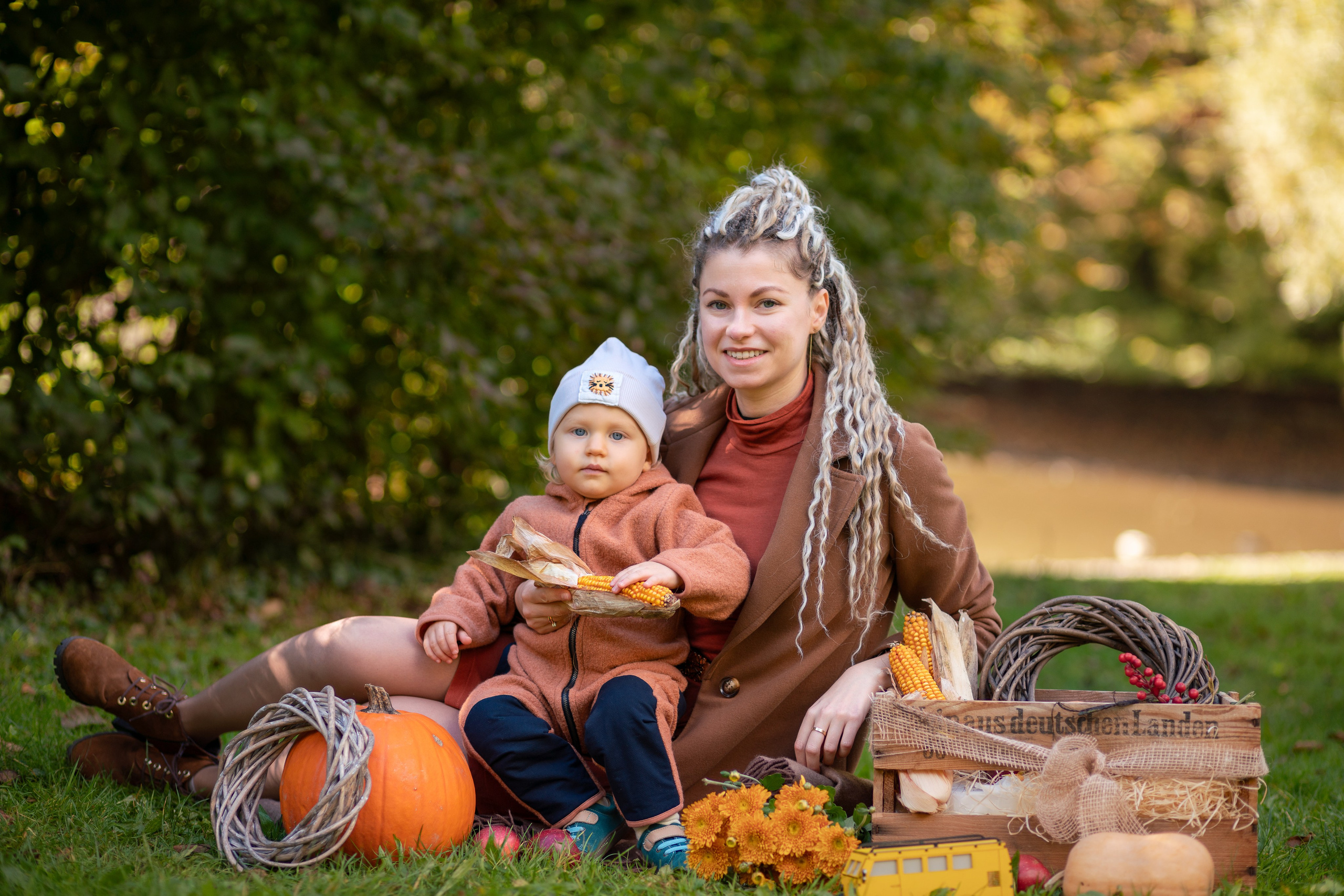Herbst-Mini-Shootings 2025. Familien- und Kinderfotografin Katerina Vlasenko, München