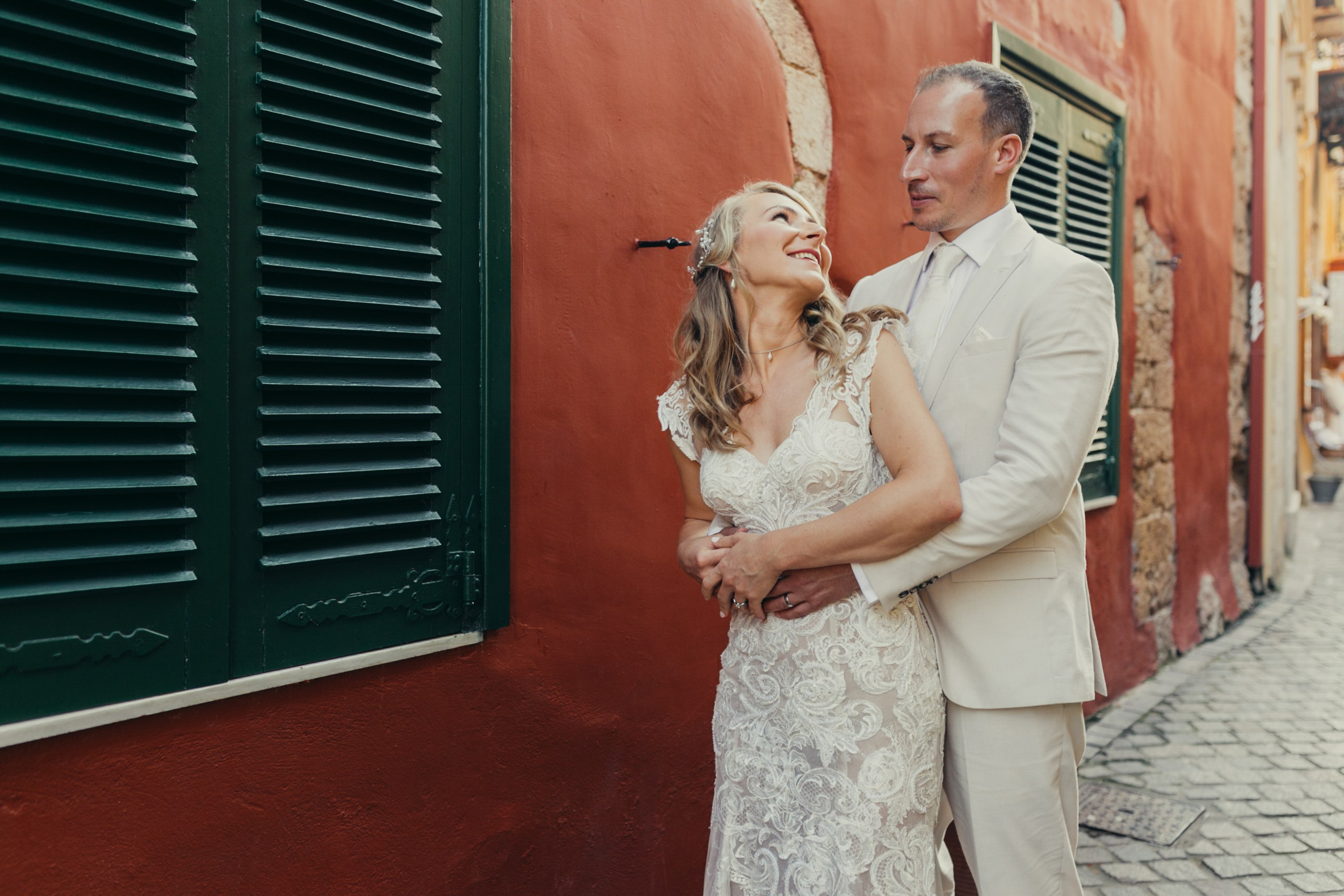 Aaron & Beata, Crete. Denny Savon — Photographer in Santorini | Weddings, Love Stories & Flying Dress