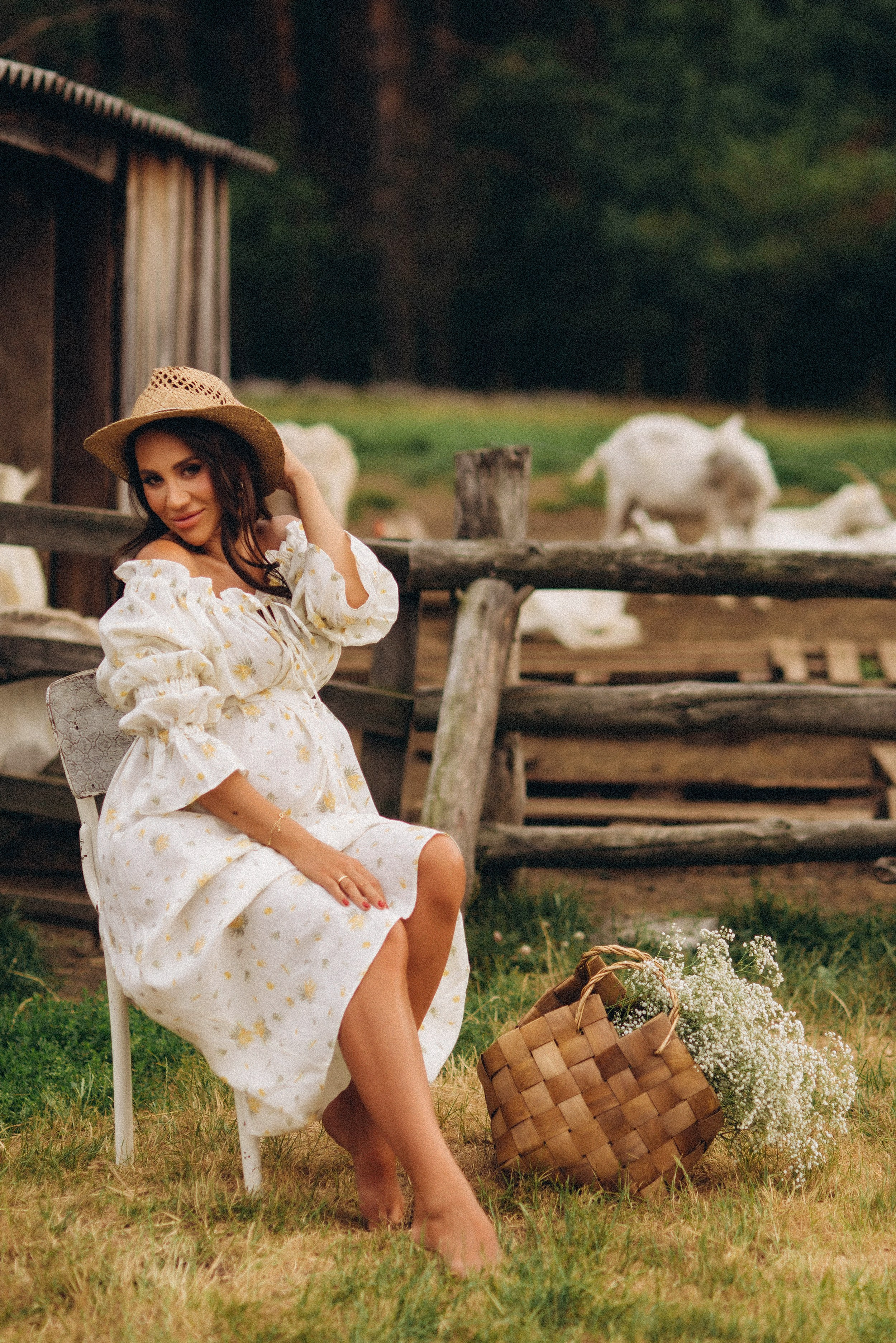 Беременность на природе. Семейный фотограф Лейпциг, Германия