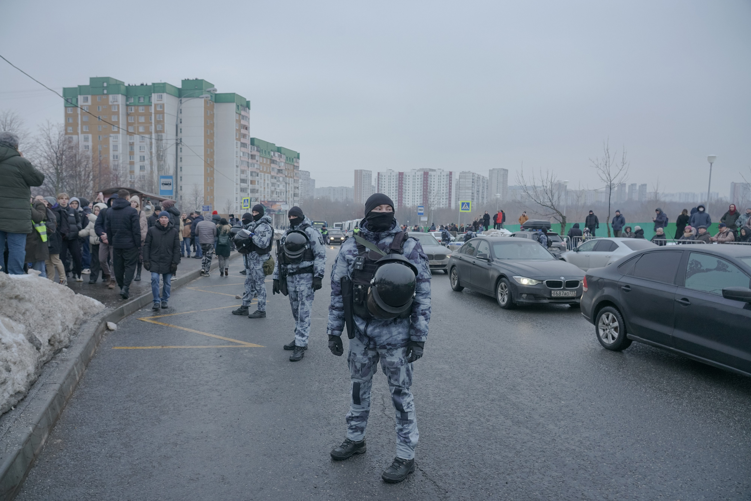 Alexei Navalny’s funeral. Marina Sycheva