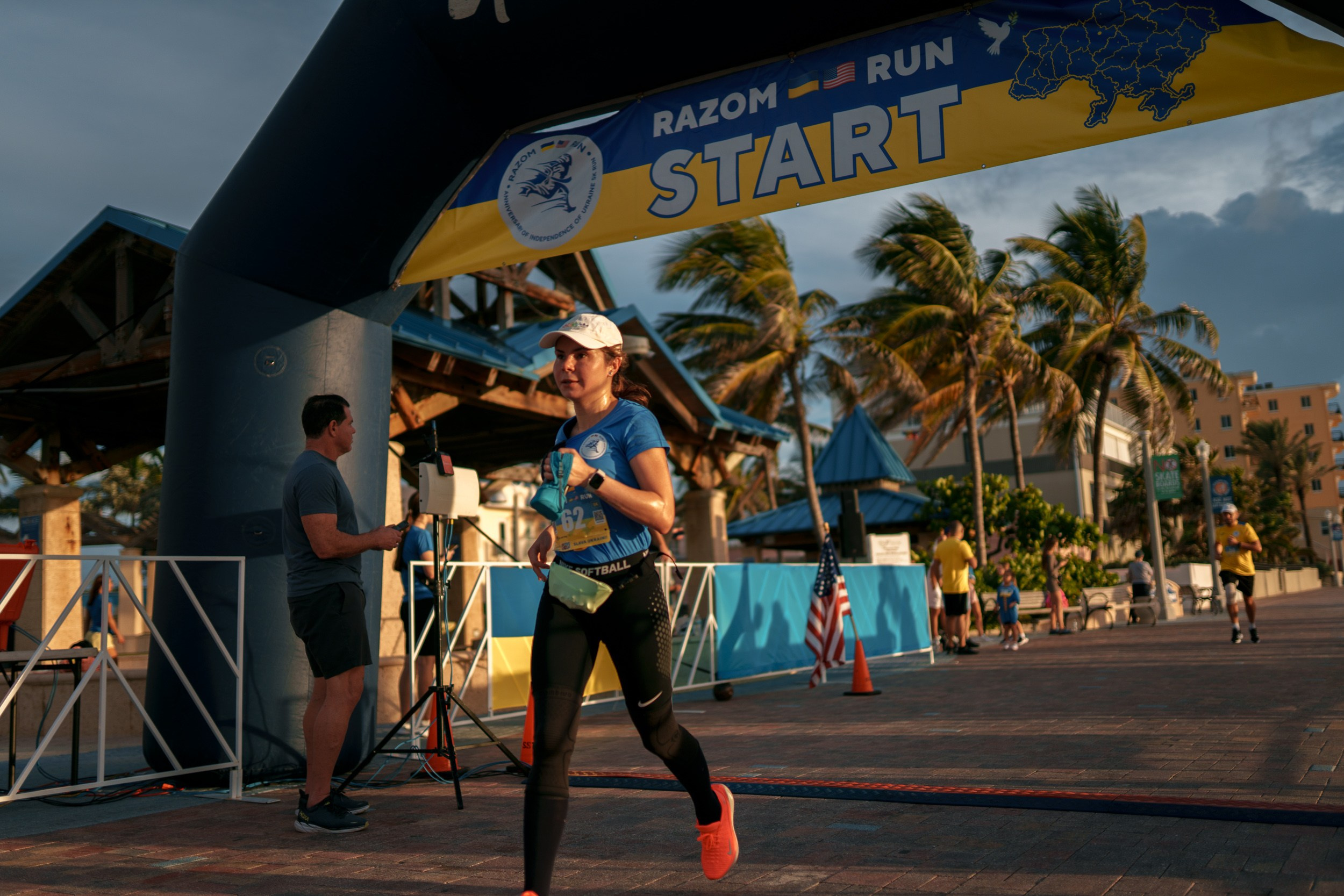 RAZOM RUN. ФОТОГРАФ ФЛОРИДА МАЙАМИ